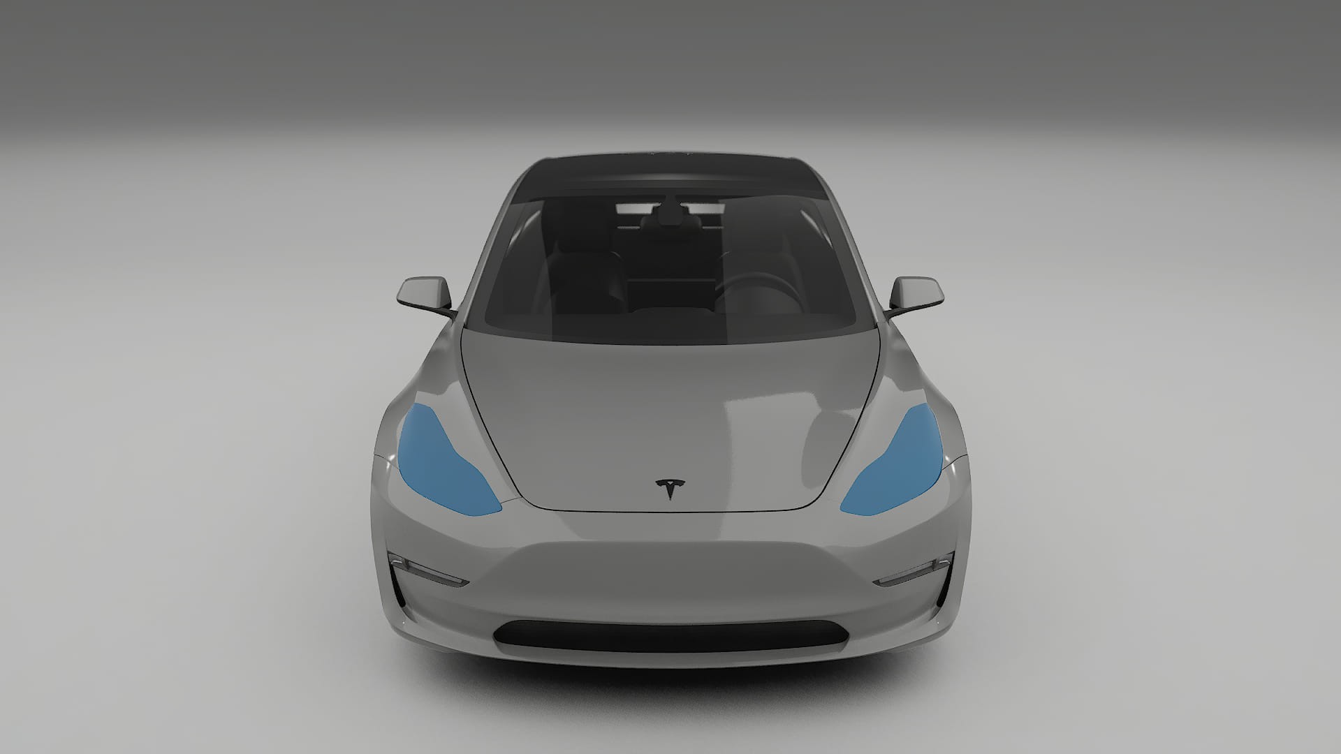 Tesla Model 3 Fényezésvédő Fólia | CrystalGuard Első PPF Készlet Karbon Motorháztetővel