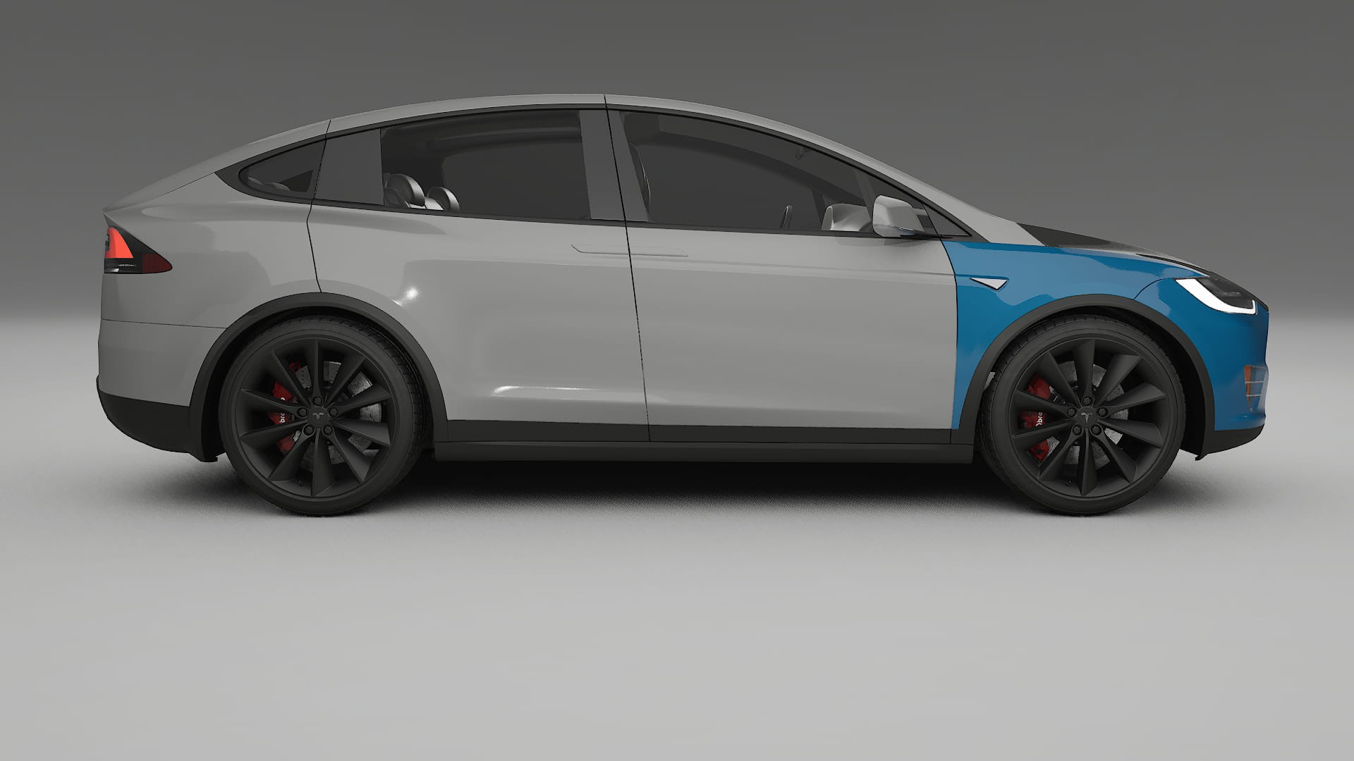 Tesla Model X Fényezésvédő Fólia | CrystalGuard Első PPF Készlet Karbon Motorháztetővel 2