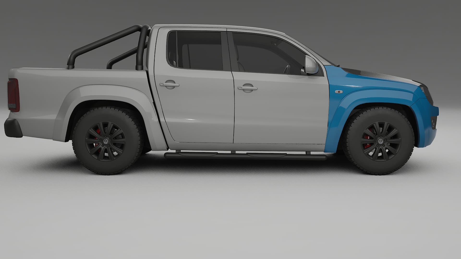 VW Amarok 2H Fényezésvédő Fólia | CrystalGuard Első PPF Készlet Karbon Motorháztetővel 2