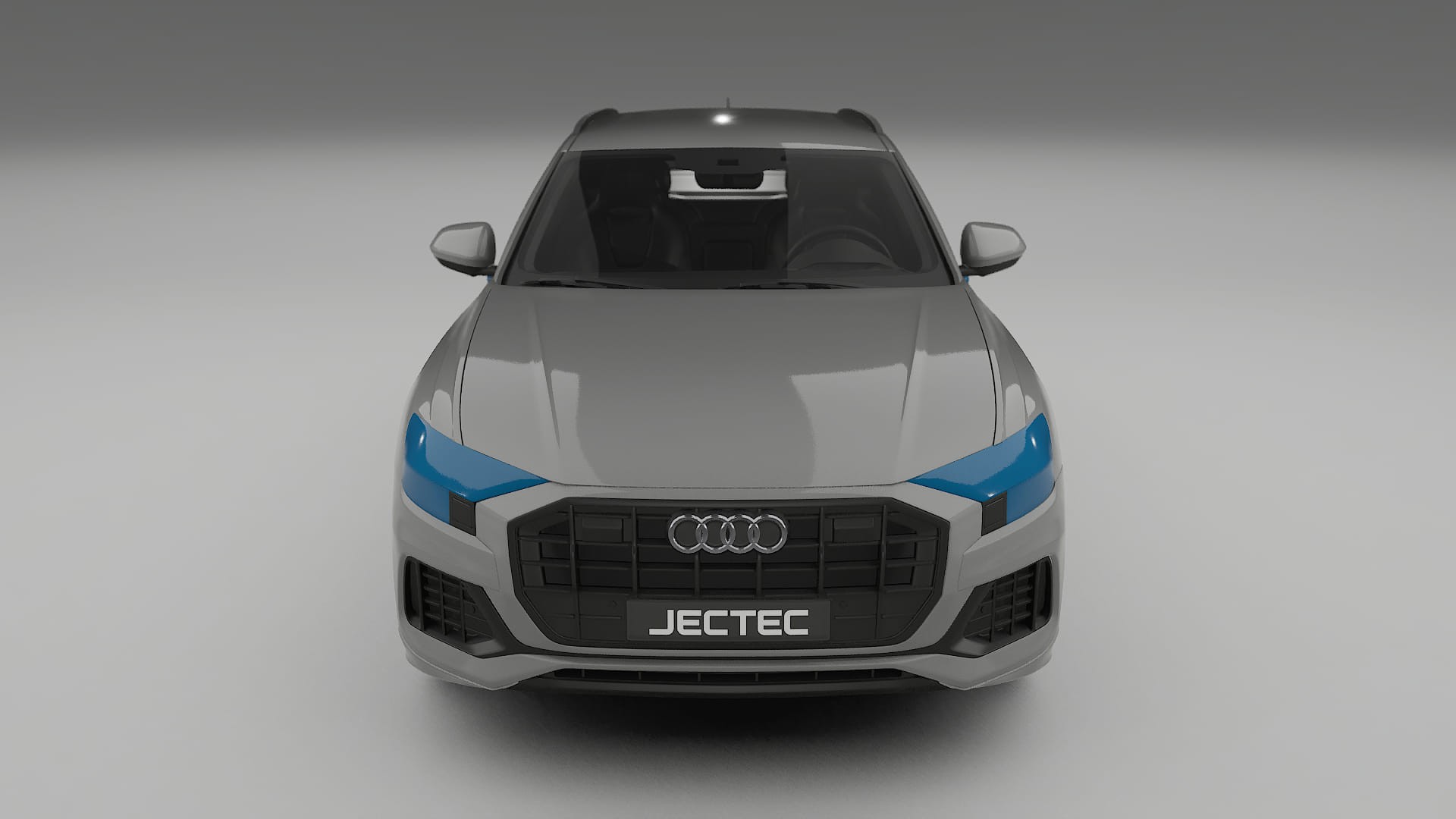 Audi Q8 F1 prefacelift pre-LCI Fényezésvédő Fólia | CrystalGuard Átlátszó TPU PPF Első Védő Készlet