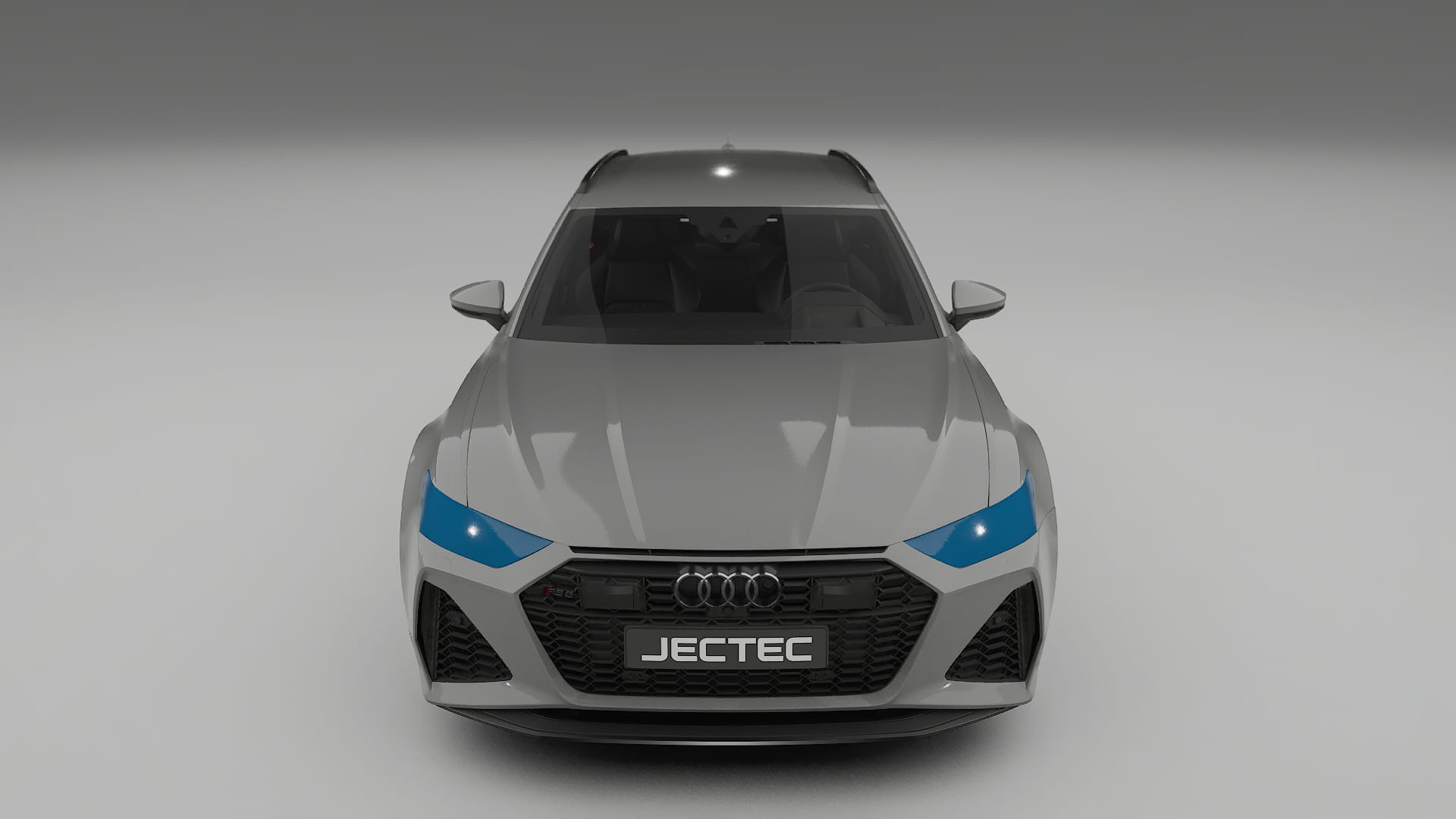 Audi RS6 Avant C8 facelift LCI Fényezésvédő Fólia | CrystalGuard Átlátszó TPU PPF Első Védő Készlet