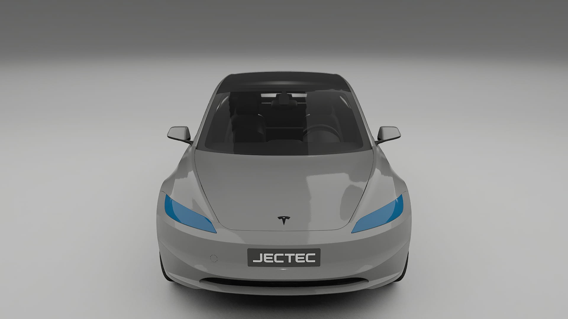 Tesla Model3 Highland Fényezésvédő Fólia | CrystalGuard Átlátszó TPU PPF Első Védő Készlet