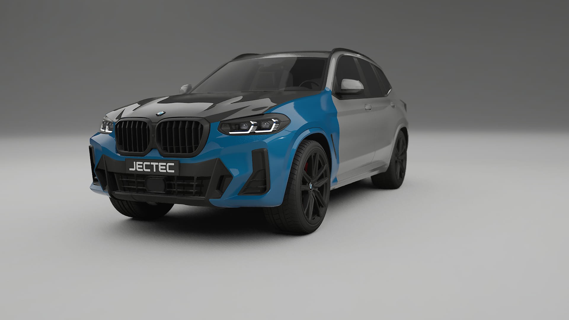 BMW X3 G01 facelift Fényezésvédő Fólia | CrystalGuard Első PPF Készlet Karbon Motorháztetővel