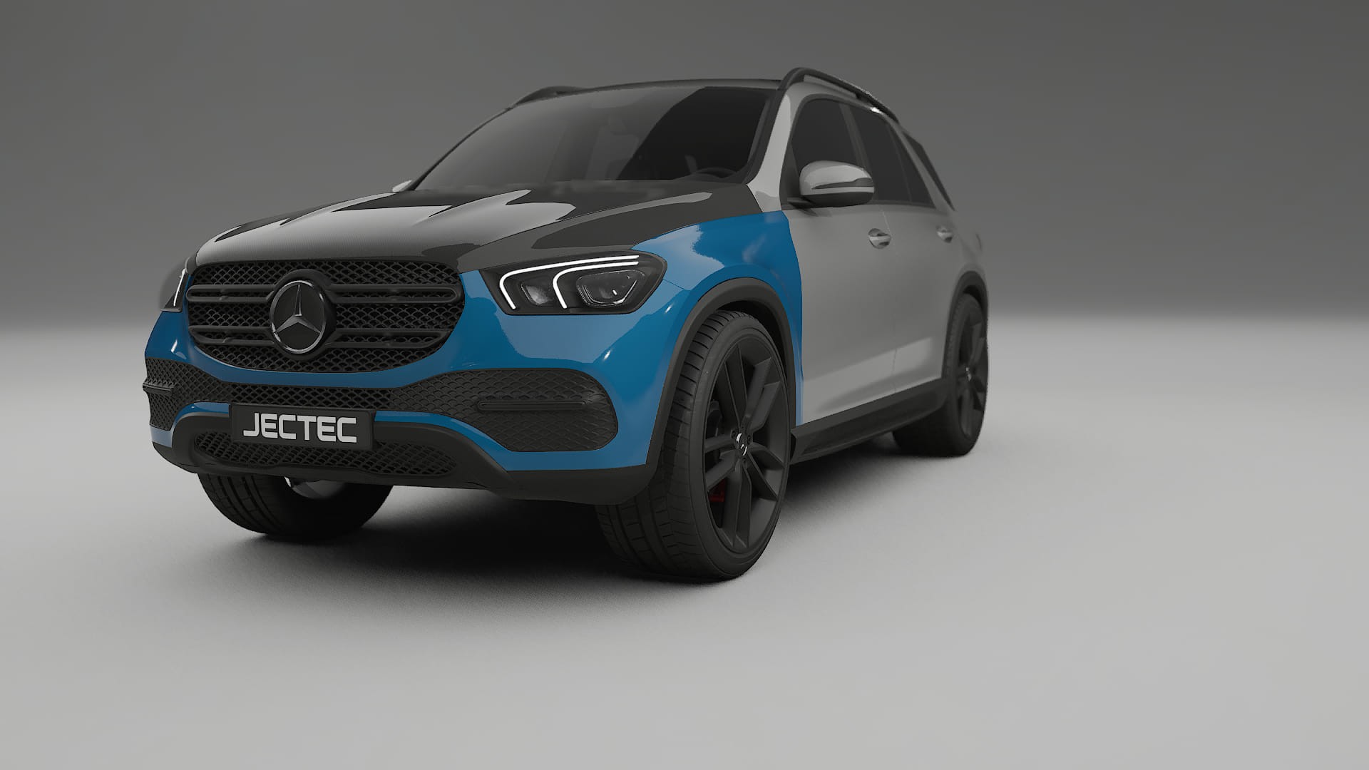 Mercedes GLE W167 Fényezésvédő Fólia | CrystalGuard Első PPF Készlet Karbon Motorháztetővel