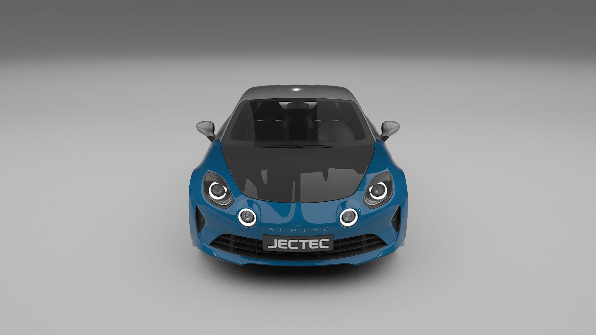Renault Alpine A110 Fényezésvédő Fólia | CrystalGuard Első PPF Készlet Karbon Motorháztetővel