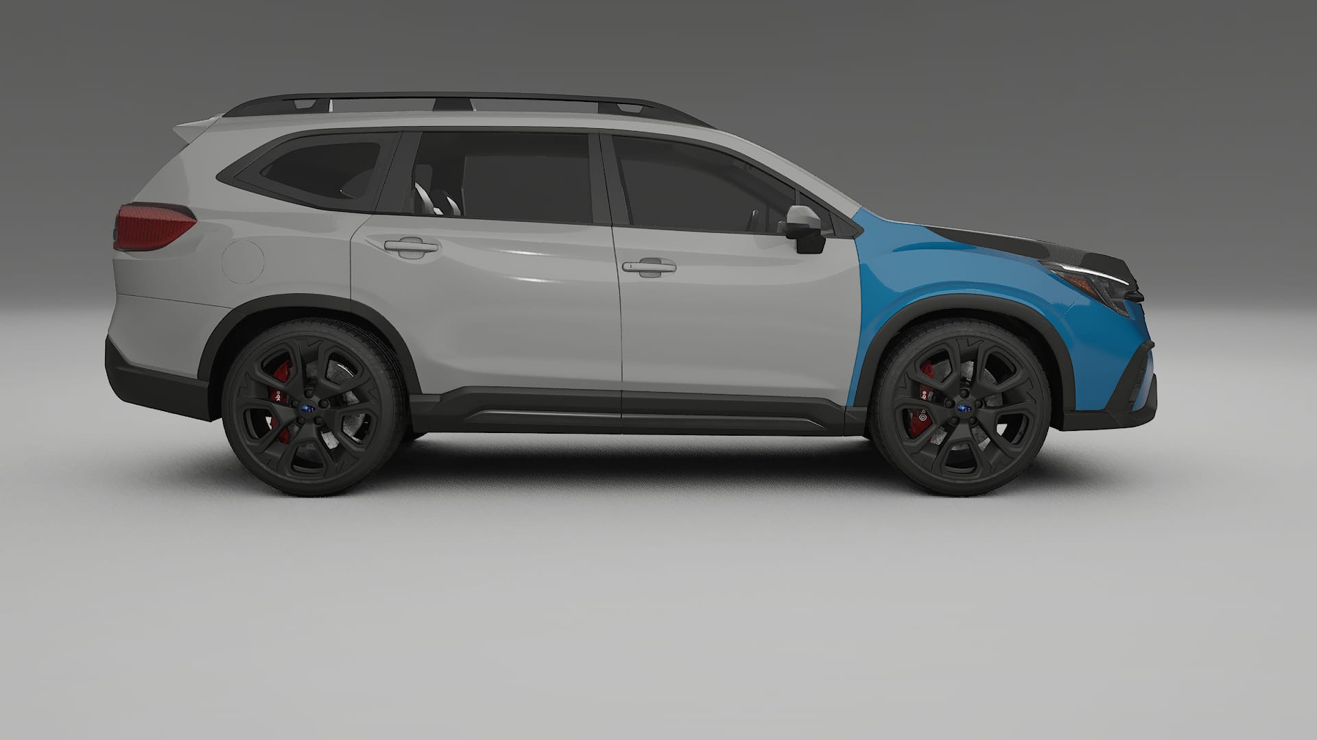 Subaru Ascent BT facelift Fényezésvédő Fólia | CrystalGuard Első PPF Készlet Karbon Motorháztetővel 2