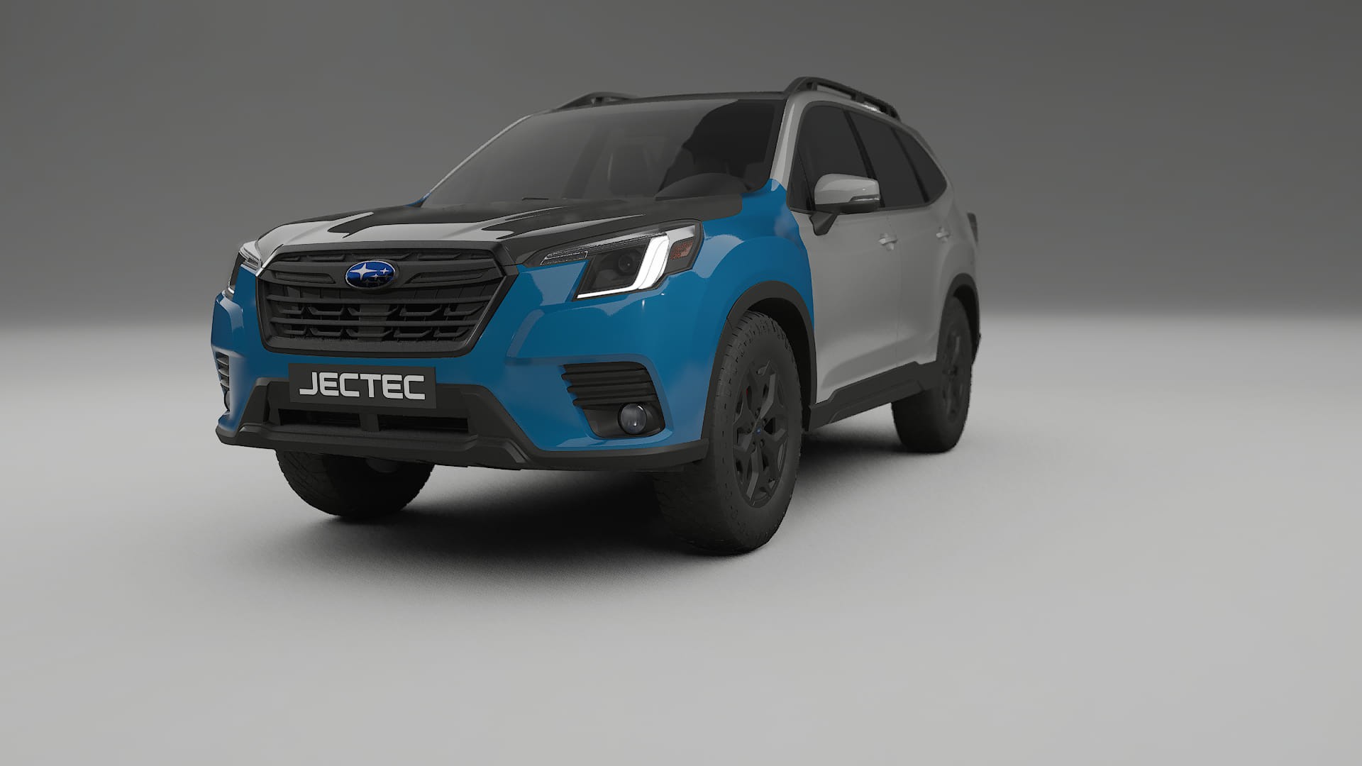 Subaru Forester V SK facelift Fényezésvédő Fólia | CrystalGuard Első PPF Készlet Karbon Motorháztetővel