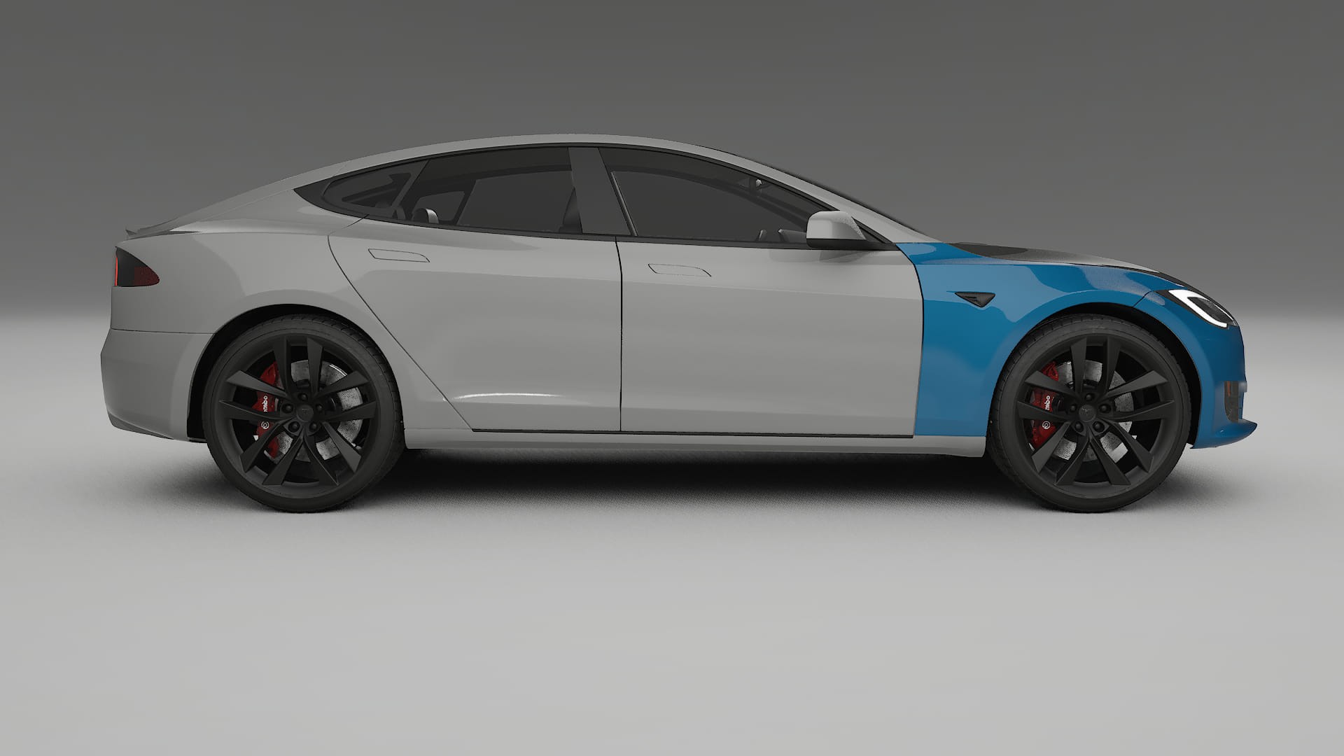 Tesla Model-S Refresh Fényezésvédő Fólia | CrystalGuard Első PPF Készlet Karbon Motorháztetővel 2