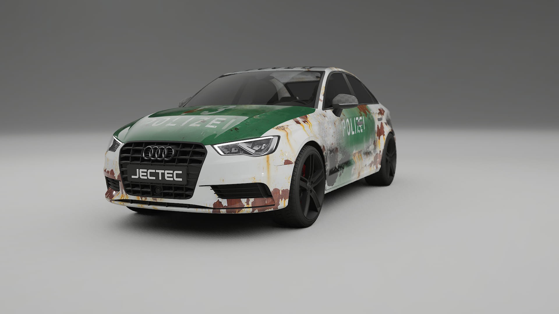 Audi A3 8V sedan prefacelift pre-LCI COBRA 11 – Tervezett Wrap PPF készlet nyomtatható poliuretán fóliából