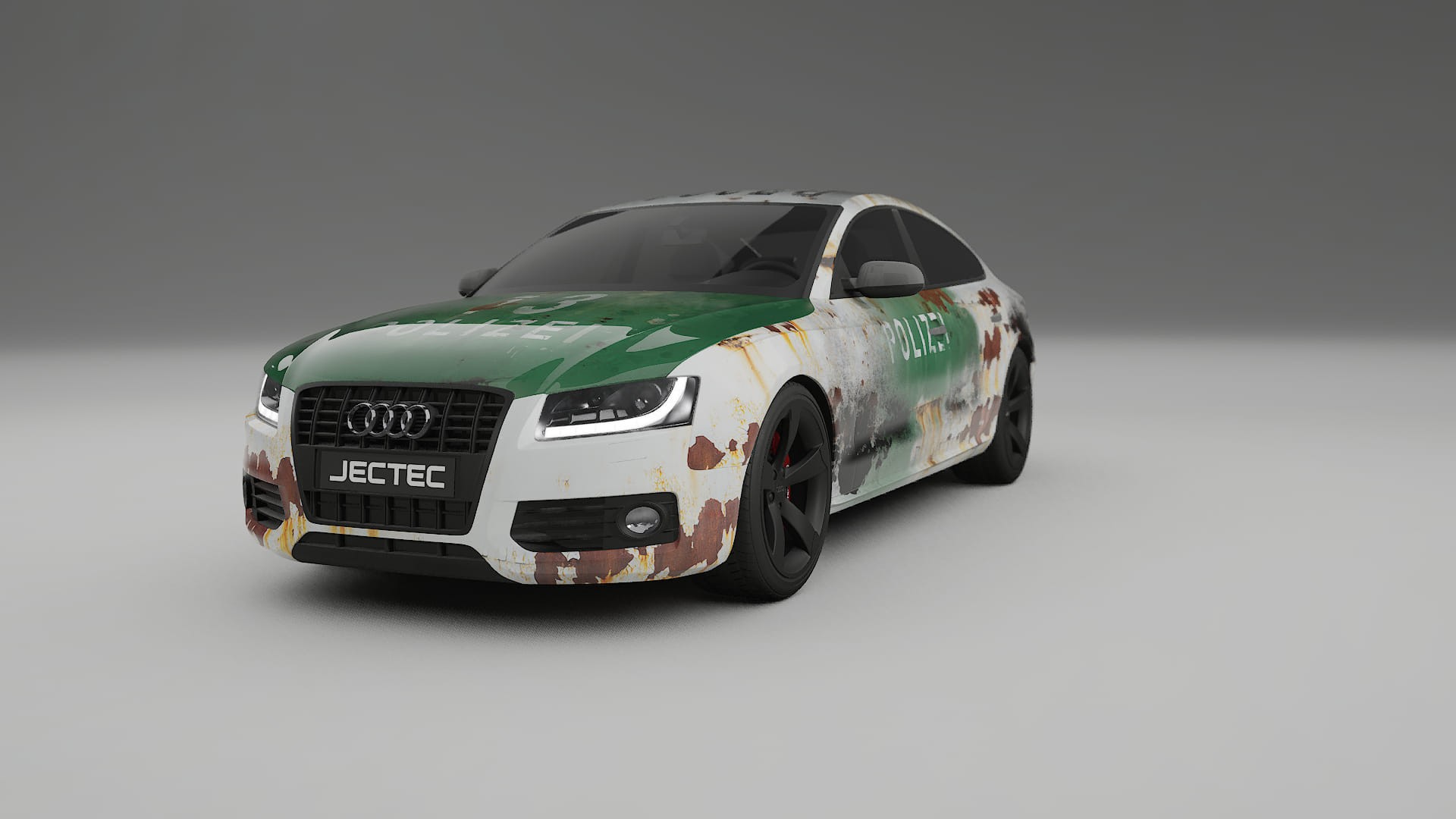 Audi A5 8T Sportback prefacelift pre-LCI COBRA 11 – Tervezett Wrap PPF készlet nyomtatható poliuretán fóliából