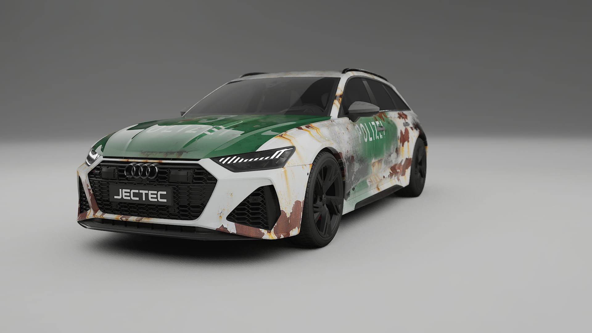 Audi RS6 Avant C8 facelift LCI COBRA 11 – Tervezett Wrap PPF készlet nyomtatható poliuretán fóliából