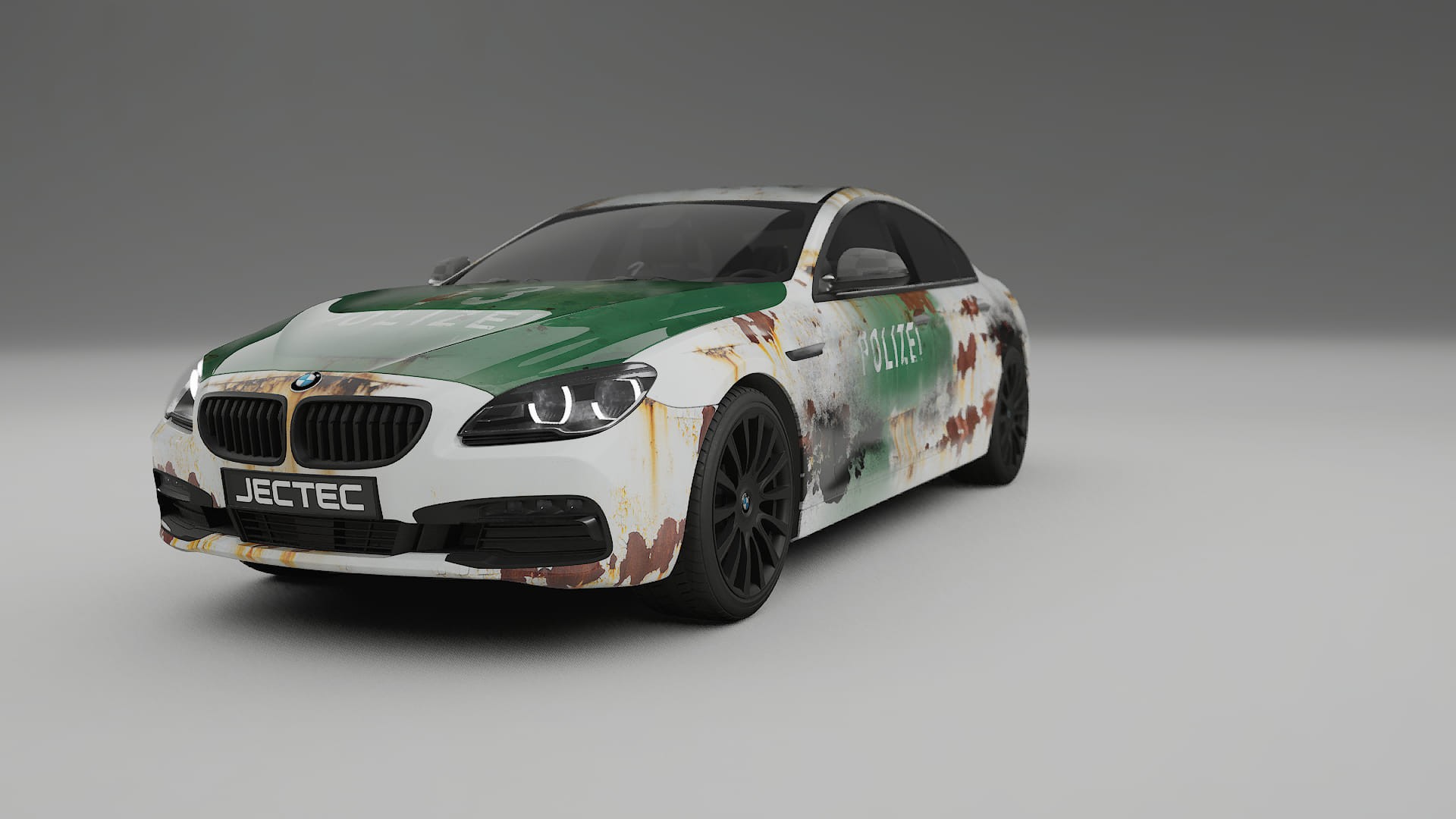BMW 6 F06 COBRA 11 – Tervezett Wrap PPF készlet nyomtatható poliuretán fóliából