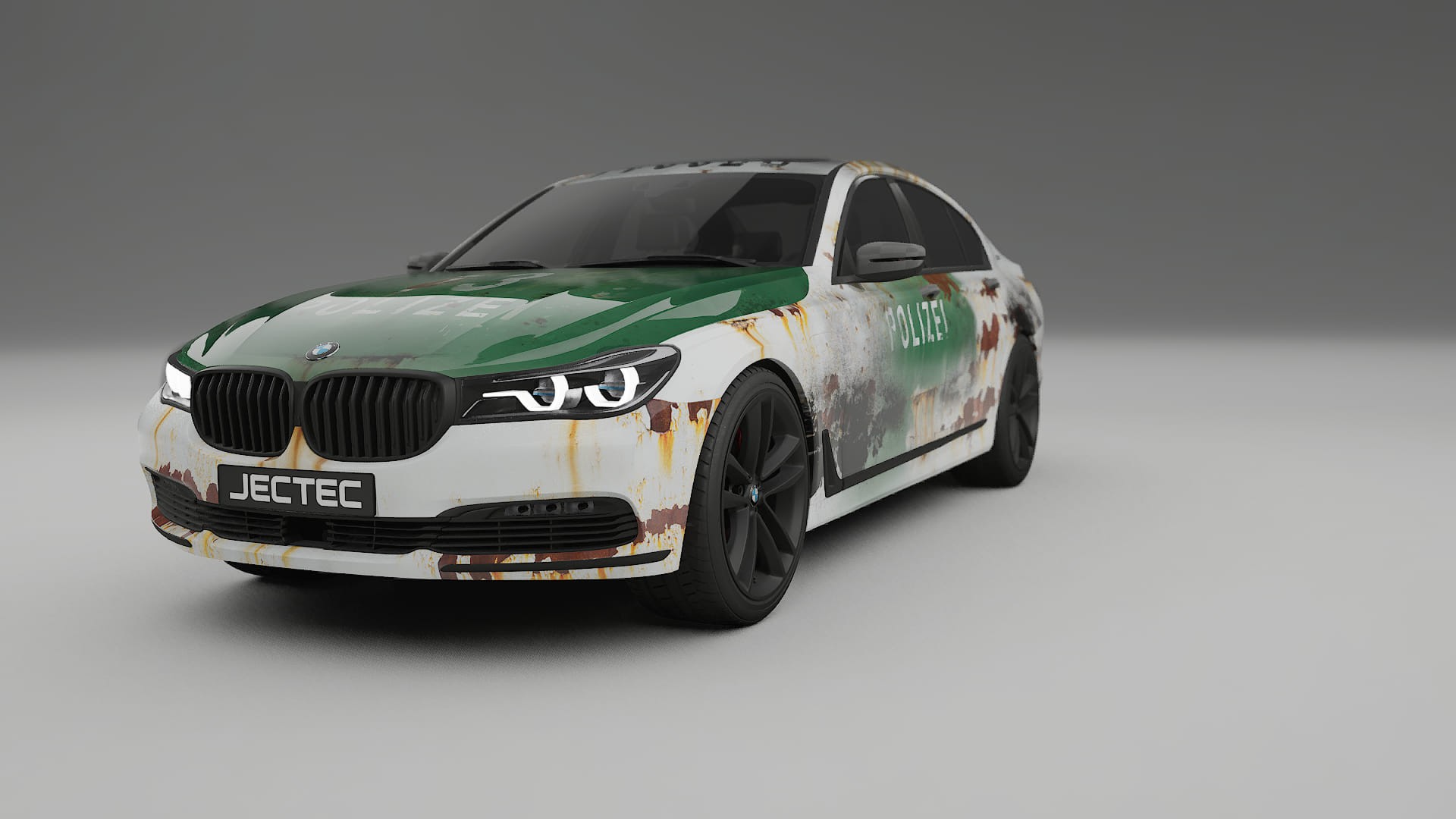 BMW 7 G11 G12 facelift LCI COBRA 11 – Tervezett Wrap PPF készlet nyomtatható poliuretán fóliából