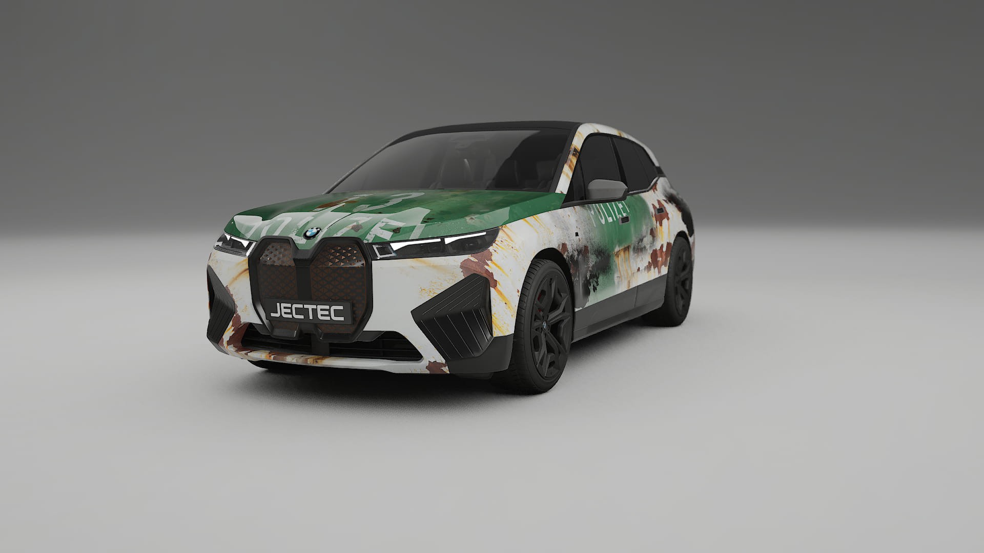 BMW iX M60 COBRA 11 – Tervezett Wrap PPF készlet nyomtatható poliuretán fóliából