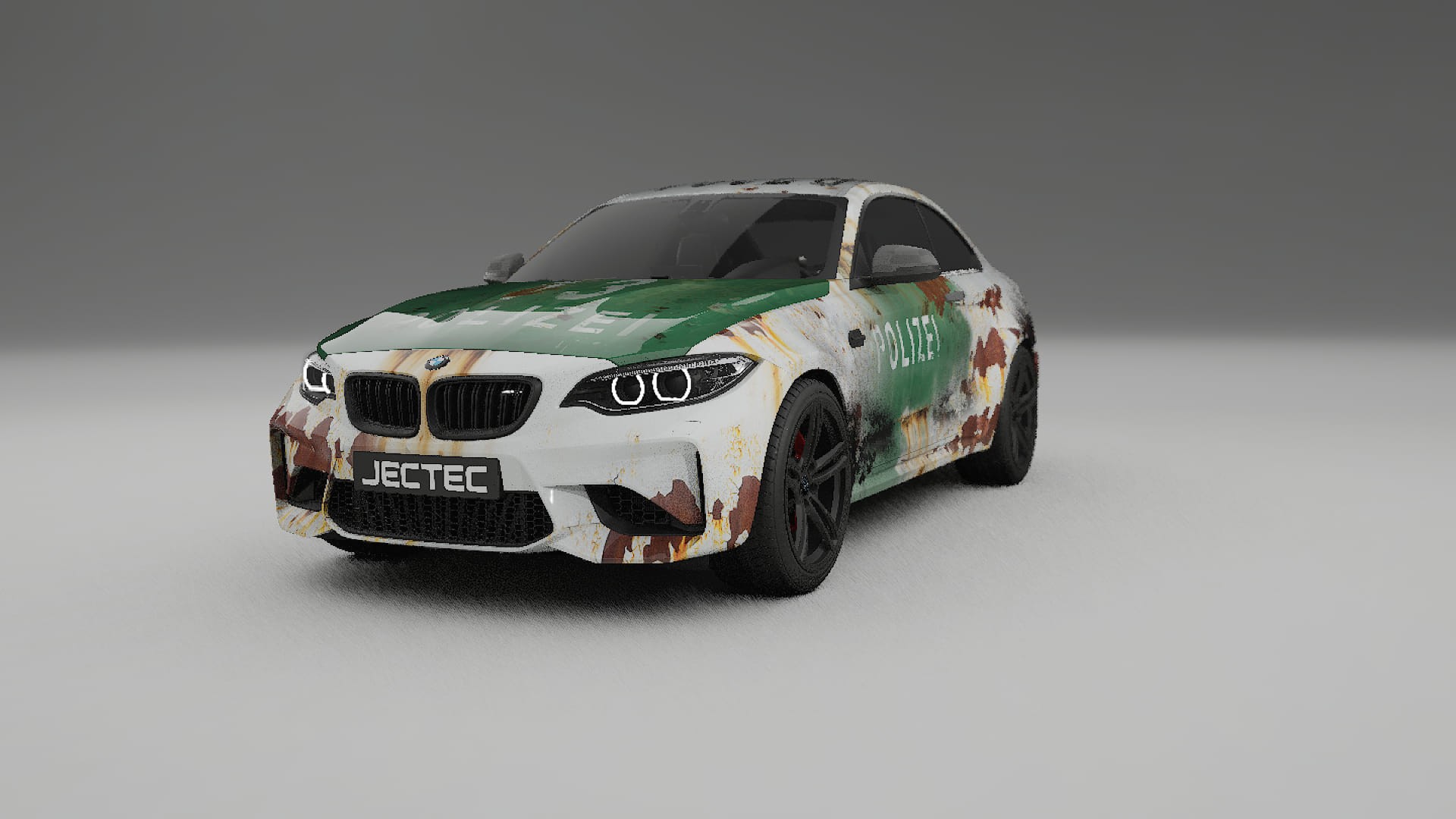 BMW M2 F87 facelift LCI COBRA 11 – Tervezett Wrap PPF készlet nyomtatható poliuretán fóliából