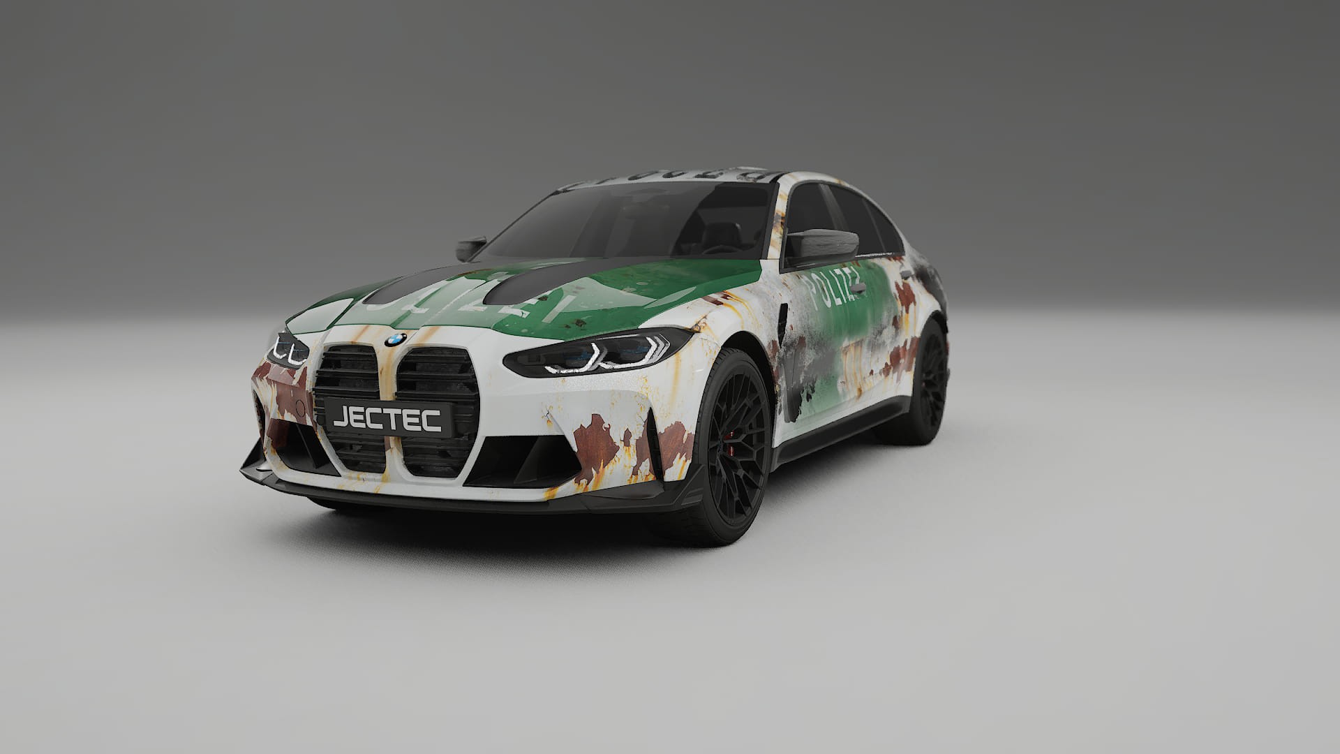 BMW M3 G80 Competition CS COBRA 11 – Tervezett Wrap PPF készlet nyomtatható poliuretán fóliából