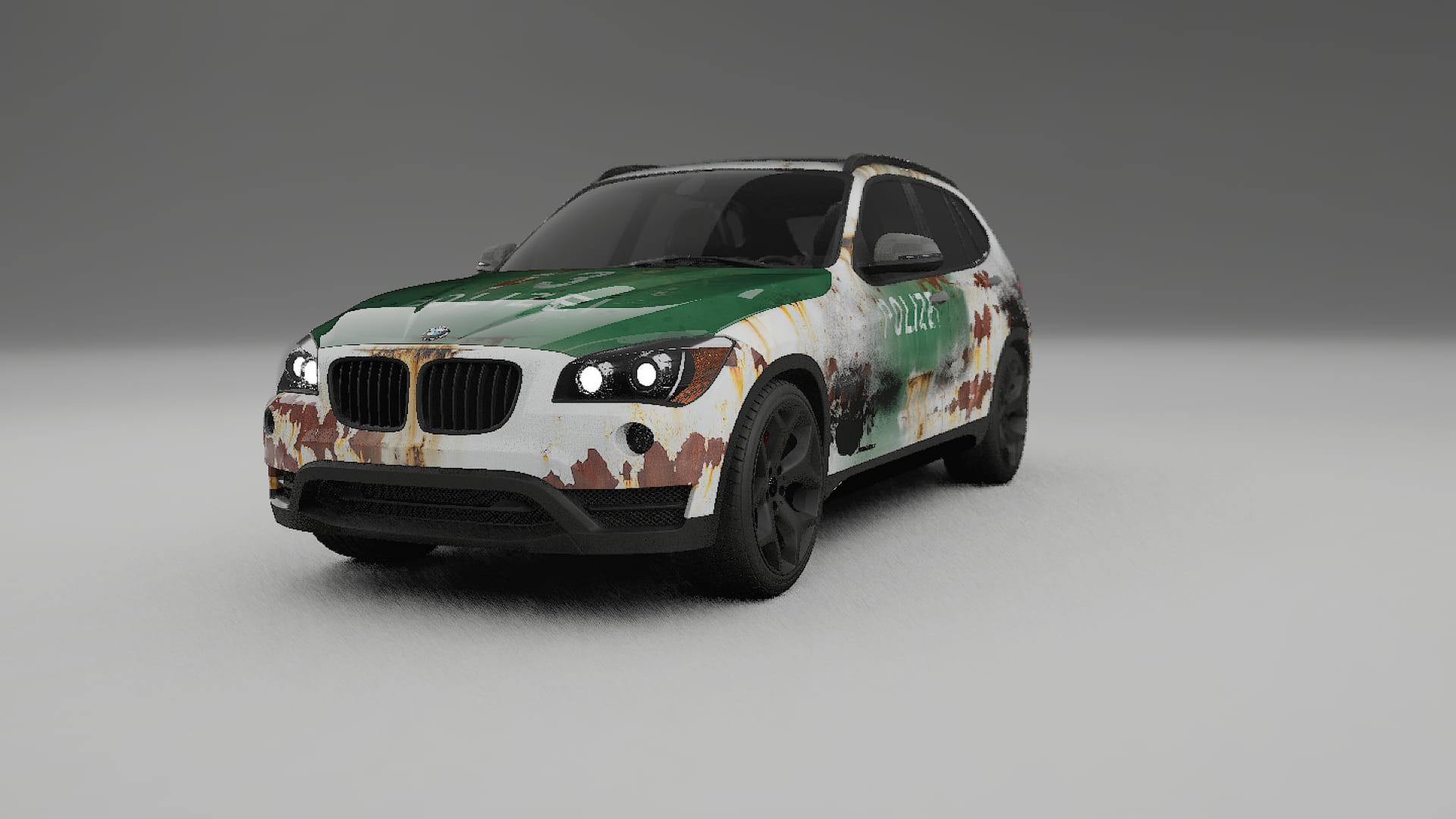 BMW X1 E84 COBRA 11 – Tervezett Wrap PPF készlet nyomtatható poliuretán fóliából