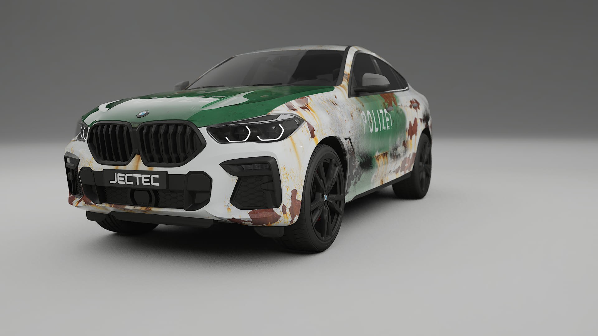 BMW X6 G06 F96 COBRA 11 – Tervezett Wrap PPF készlet nyomtatható poliuretán fóliából