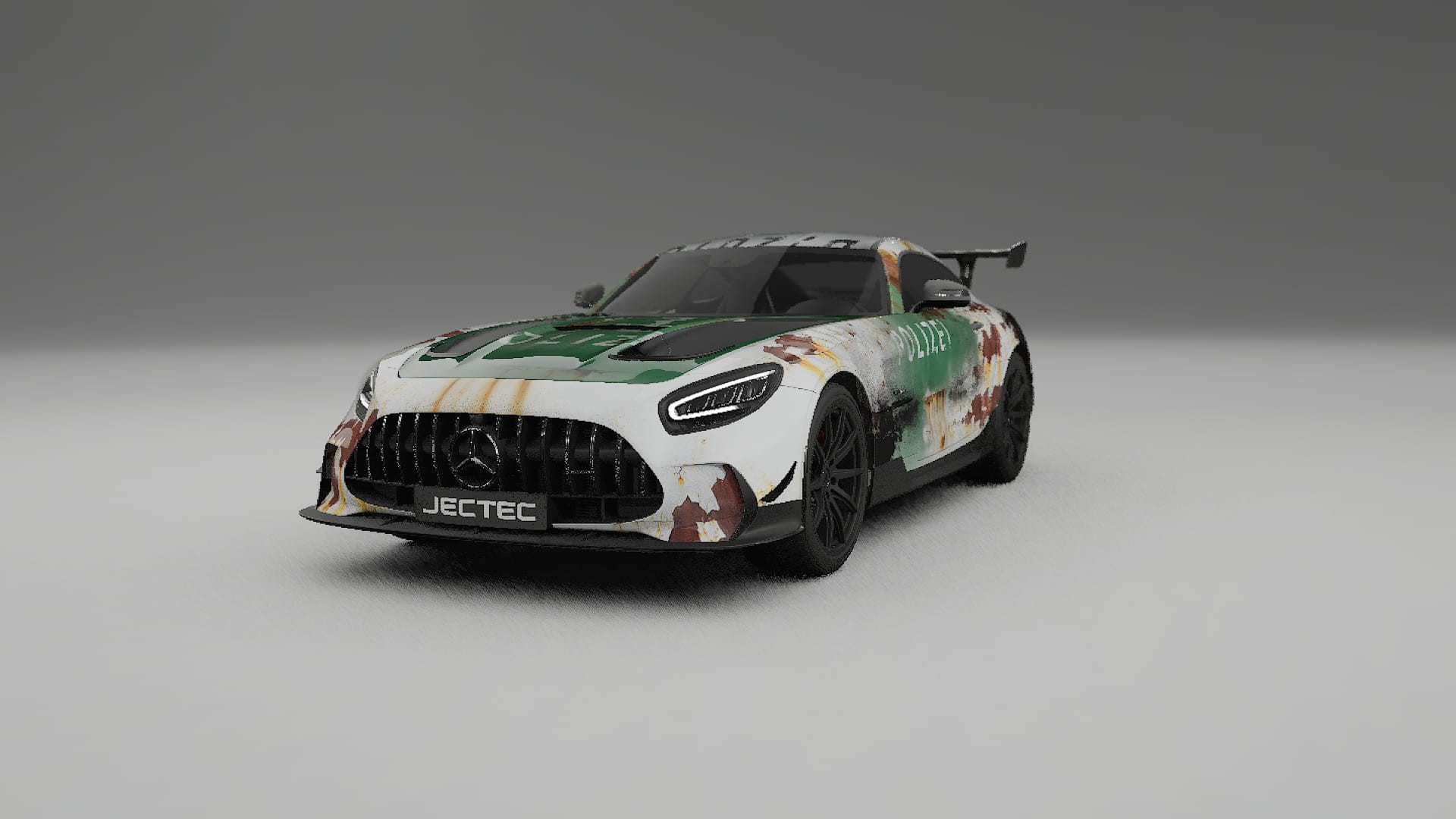Mercedes AMG GT Black Series C192 Coupe COBRA 11 – Tervezett Wrap PPF készlet nyomtatható poliuretán fóliából