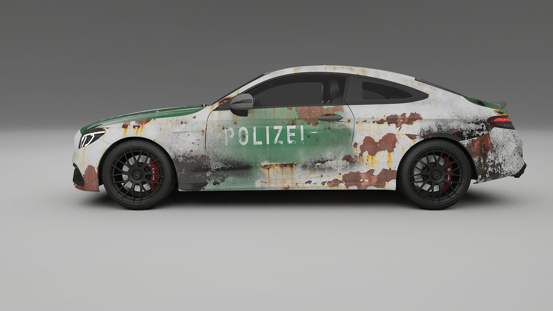 Mercedes C63 AMG W205 Coupe COBRA 11 – Tervezett Wrap PPF készlet nyomtatható poliuretán fóliából