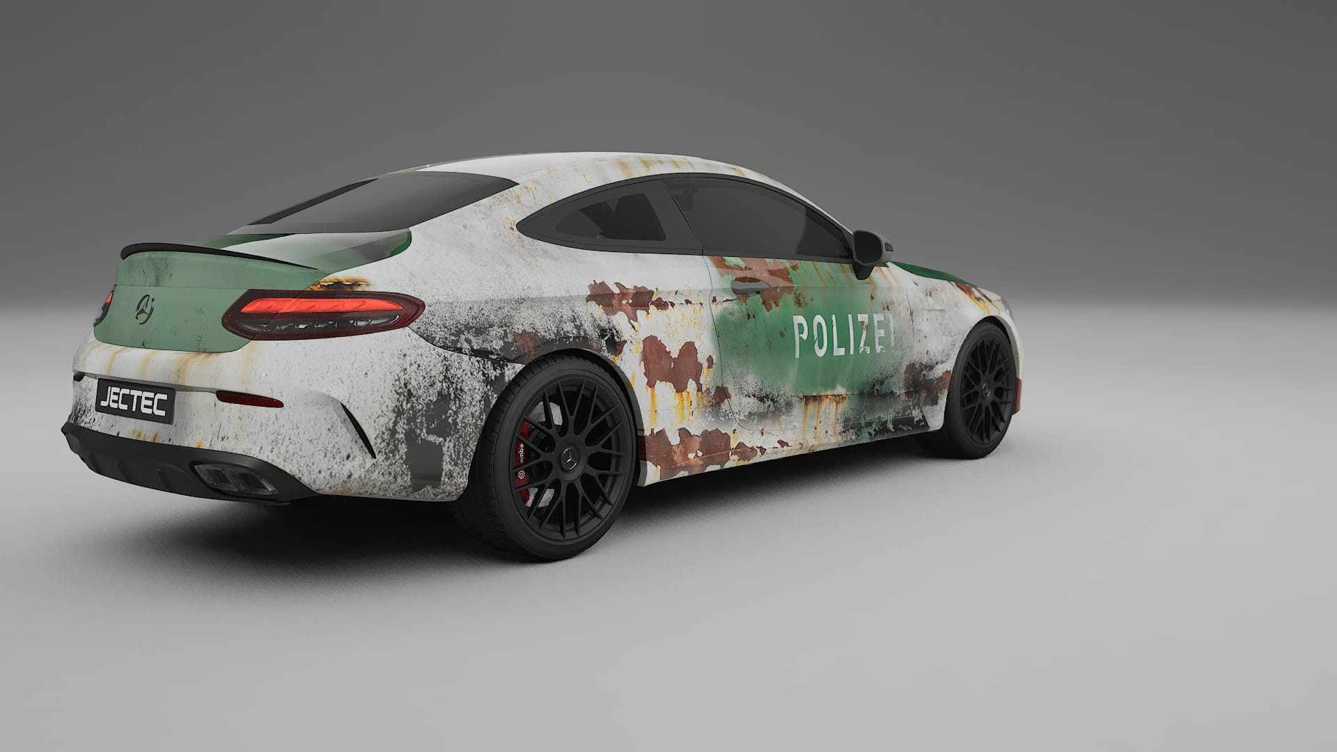 Mercedes C63 AMG W205 Coupe COBRA 11 – Tervezett Wrap PPF készlet nyomtatható poliuretán fóliából