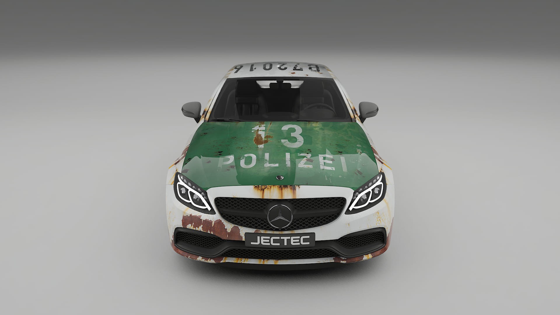 Mercedes C63 AMG W205 Coupe COBRA 11 – Tervezett Wrap PPF készlet nyomtatható poliuretán fóliából