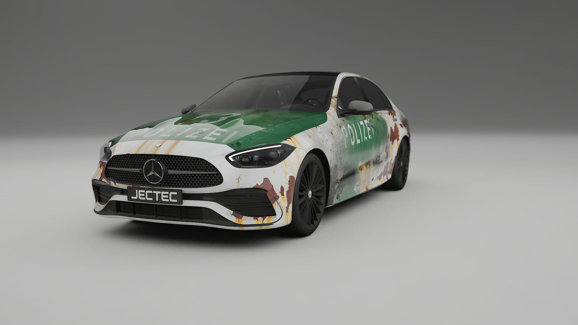 Mercedes C-class W206 COBRA 11 – Tervezett Wrap PPF készlet nyomtatható poliuretán fóliából