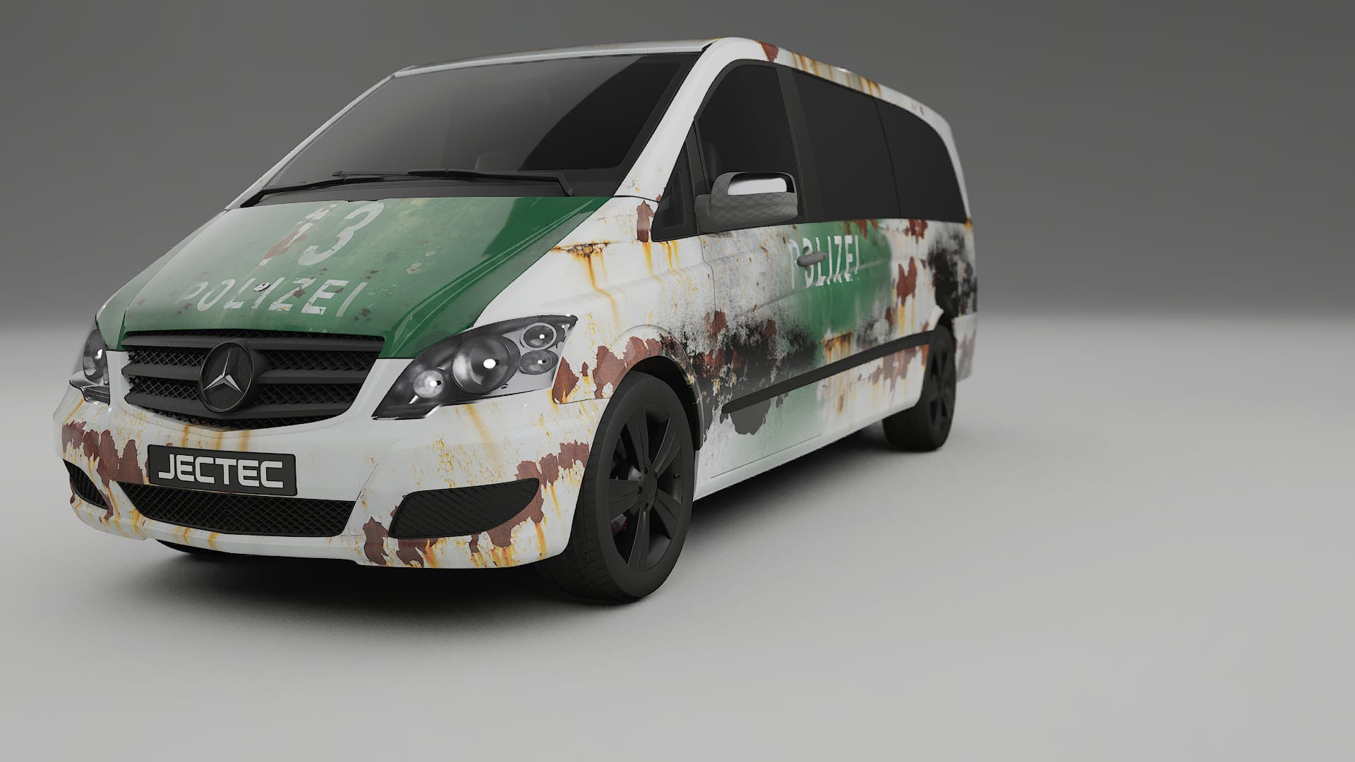 Mercedes Viano Extralong W439 Facelift LCI COBRA 11 – Tervezett Wrap PPF készlet nyomtatható poliuretán fóliából