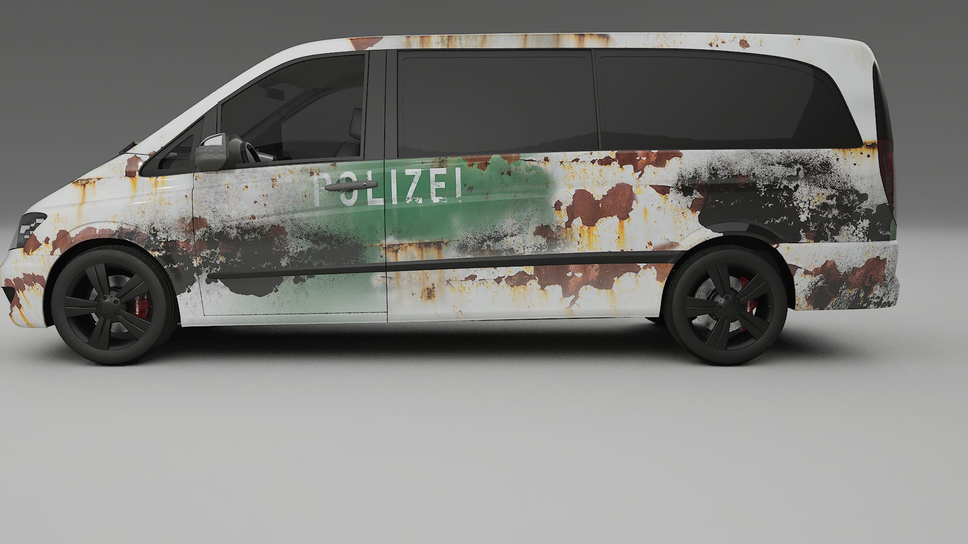 Mercedes Viano Extralong W439 Facelift LCI COBRA 11 – Tervezett Wrap PPF készlet nyomtatható poliuretán fóliából 2