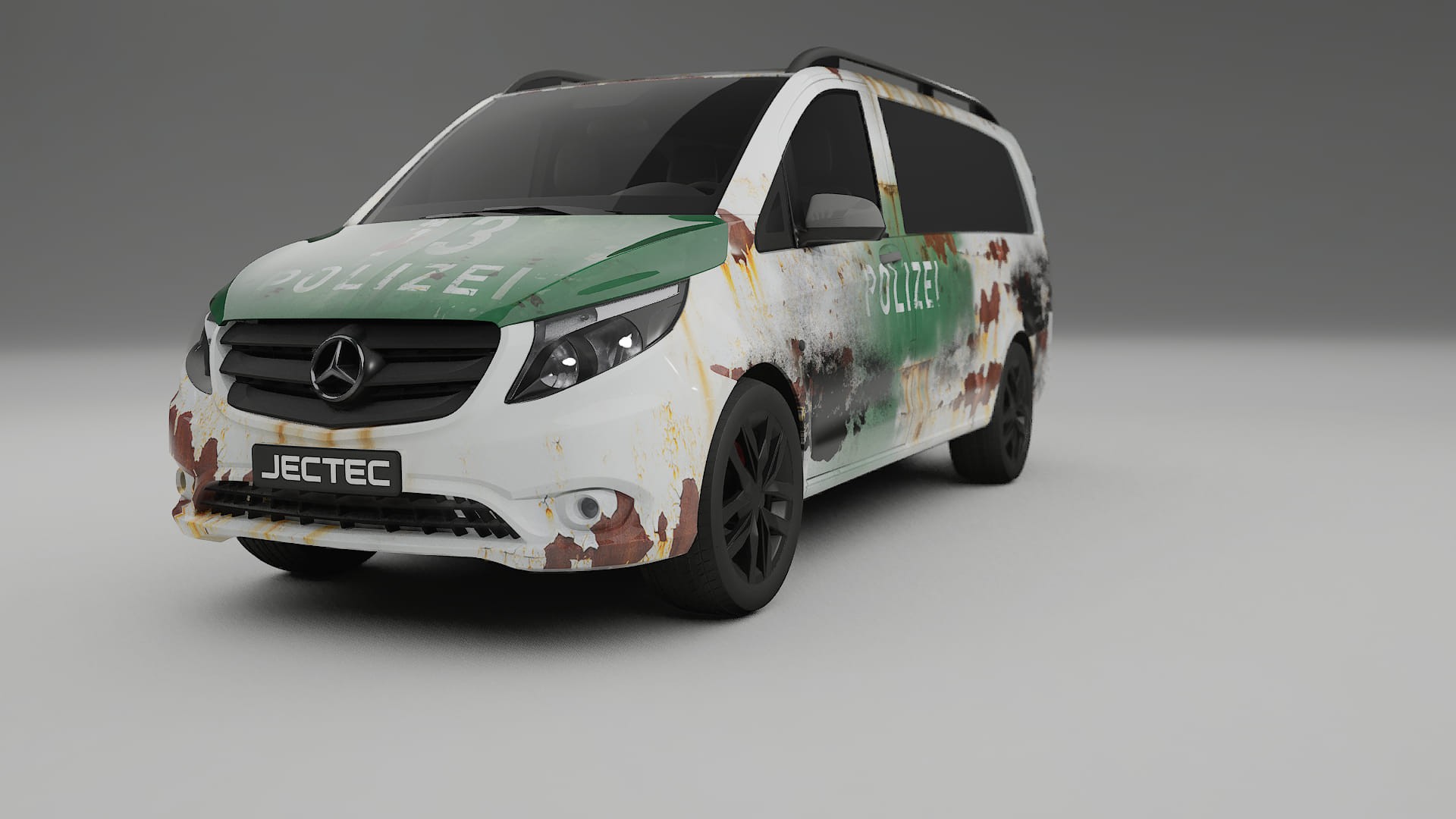 Mercedes Vito Short W447 prefacelift pre-LCI COBRA 11 – Tervezett Wrap PPF készlet nyomtatható poliuretán fóliából