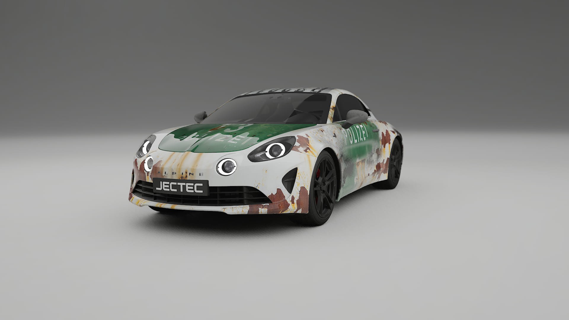 Renault Alpine A110 COBRA 11 – Tervezett Wrap PPF készlet nyomtatható poliuretán fóliából