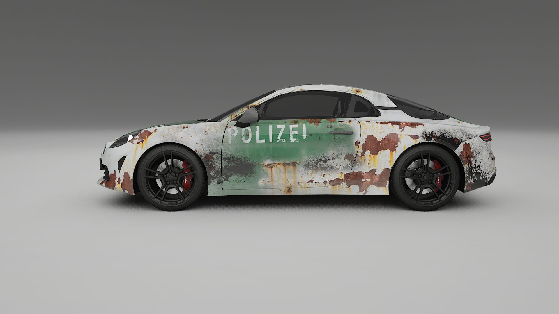 Renault Alpine A110 COBRA 11 – Tervezett Wrap PPF készlet nyomtatható poliuretán fóliából