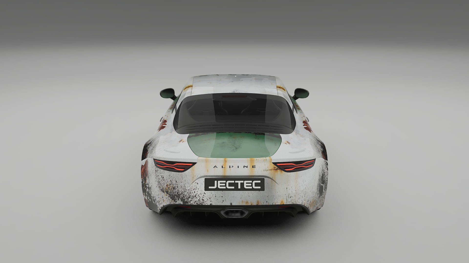 Renault Alpine A110 COBRA 11 – Tervezett Wrap PPF készlet nyomtatható poliuretán fóliából
