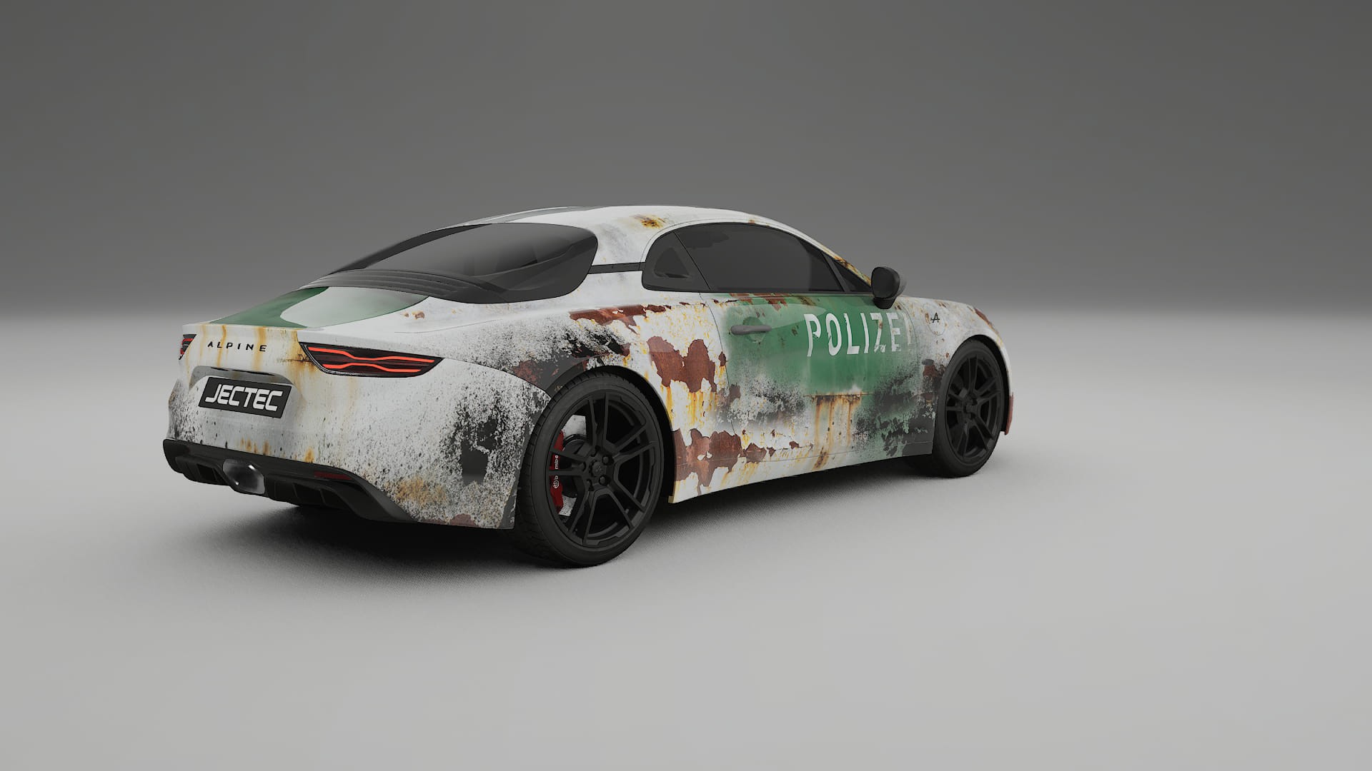 Renault Alpine A110 COBRA 11 – Tervezett Wrap PPF készlet nyomtatható poliuretán fóliából