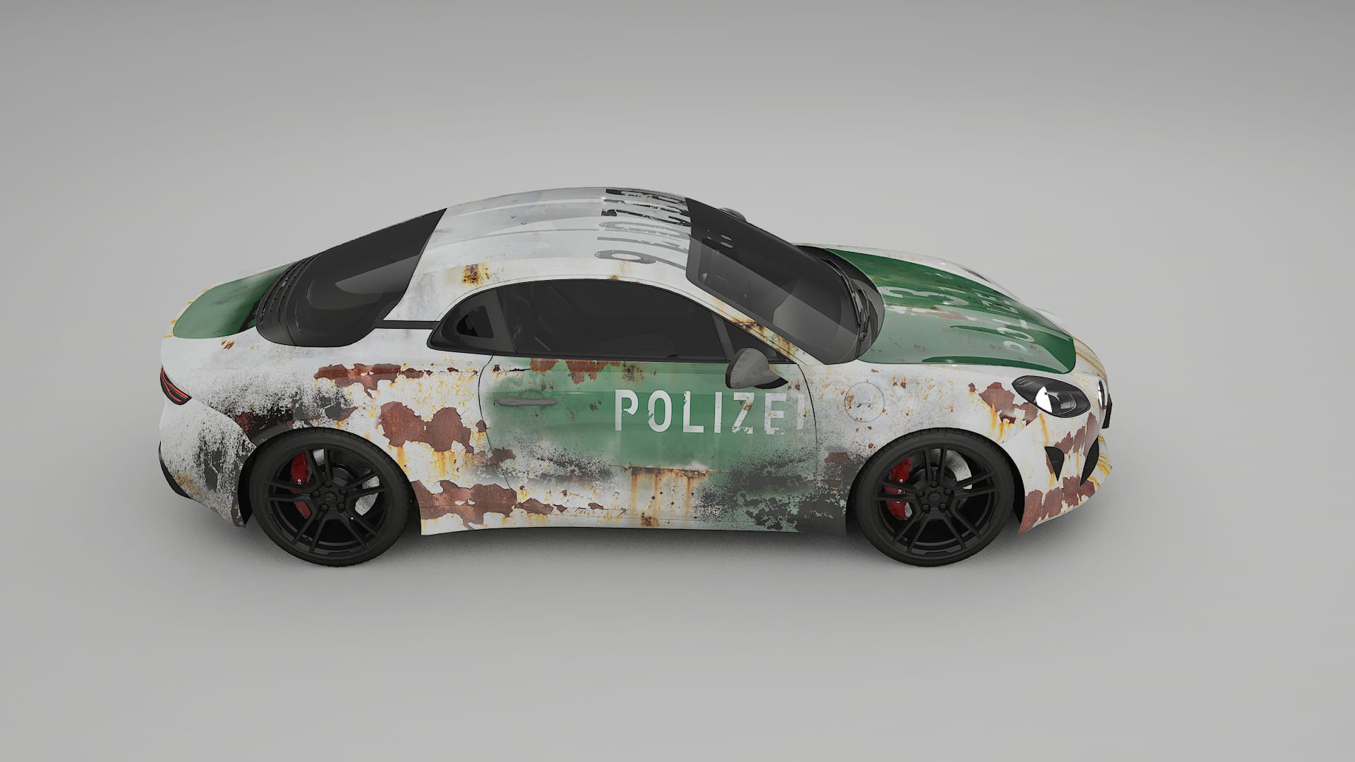 Renault Alpine A110 COBRA 11 – Tervezett Wrap PPF készlet nyomtatható poliuretán fóliából