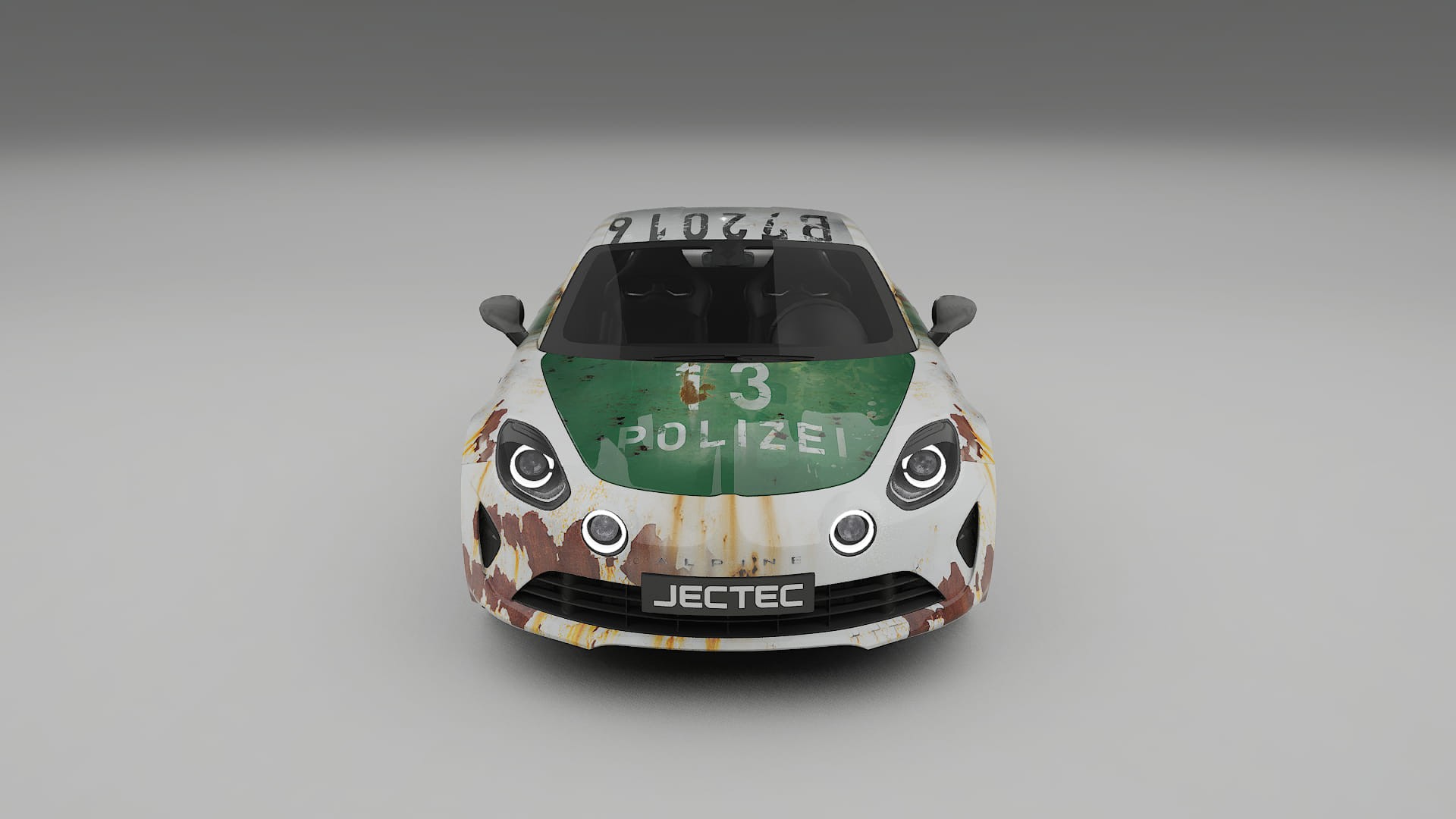 Renault Alpine A110 COBRA 11 – Tervezett Wrap PPF készlet nyomtatható poliuretán fóliából