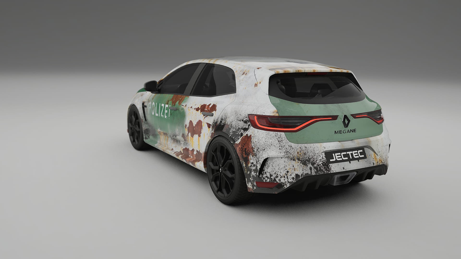 Renault Megane RS IV COBRA 11 – Tervezett Wrap PPF készlet nyomtatható poliuretán fóliából
