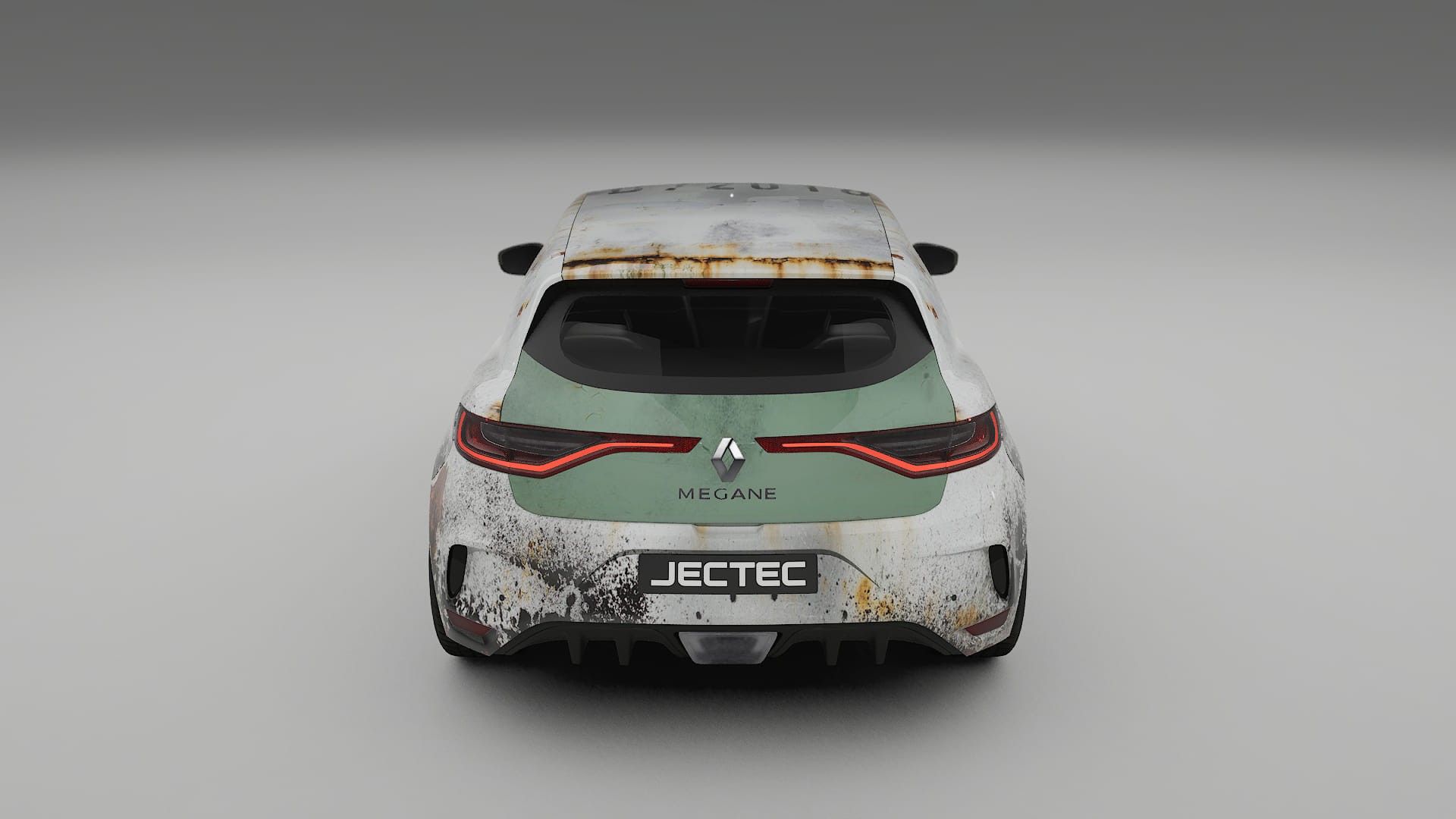 Renault Megane RS IV COBRA 11 – Tervezett Wrap PPF készlet nyomtatható poliuretán fóliából