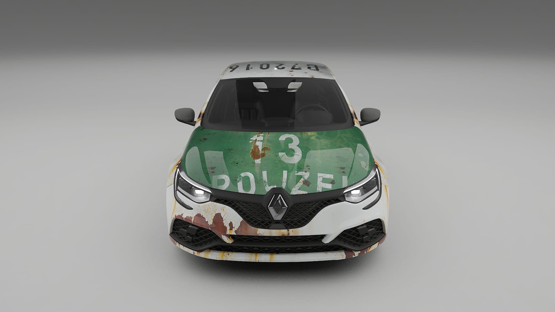 Renault Megane RS IV COBRA 11 – Tervezett Wrap PPF készlet nyomtatható poliuretán fóliából