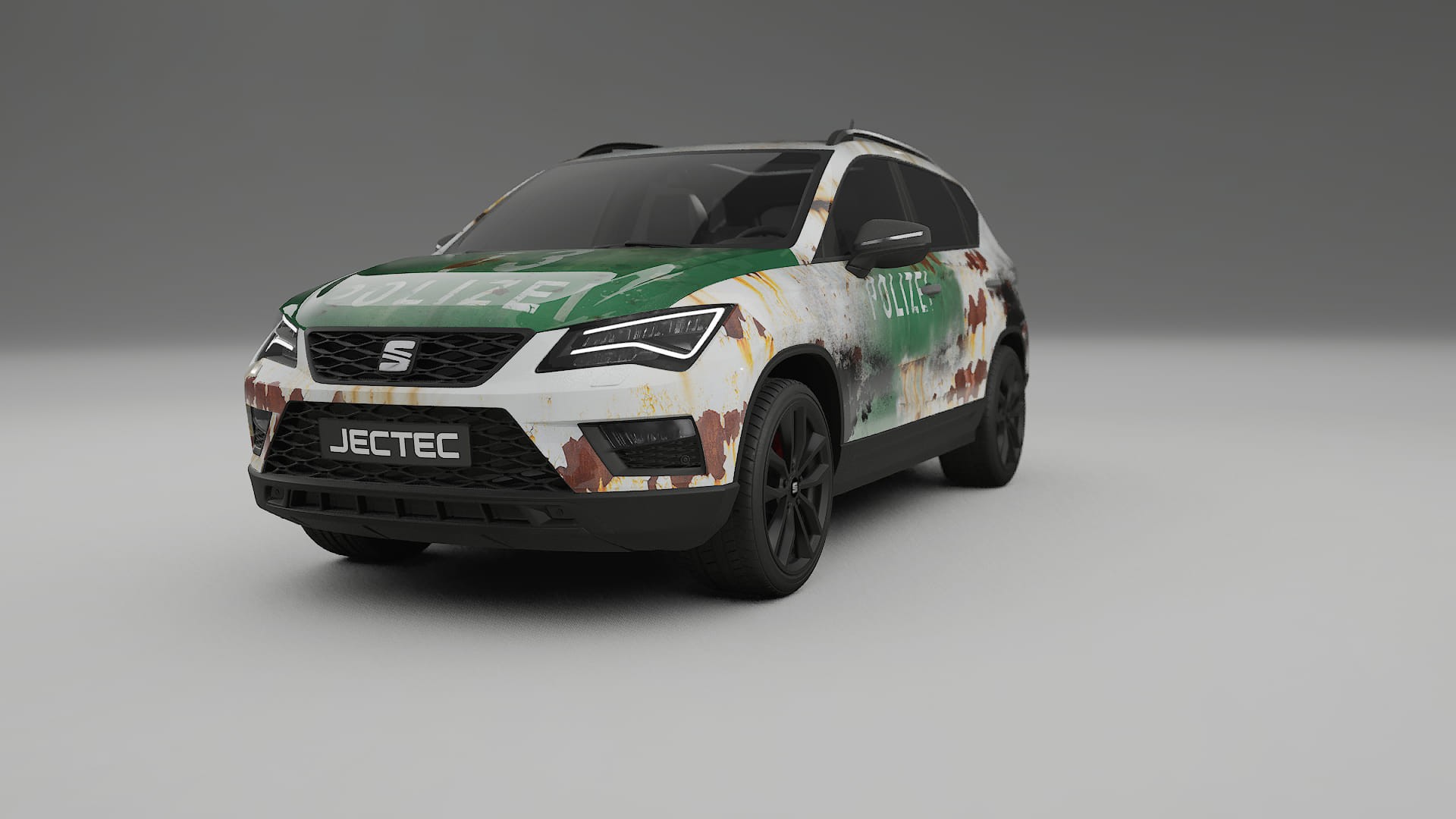 Seat Ateca KH7 COBRA 11 – Tervezett Wrap PPF készlet nyomtatható poliuretán fóliából