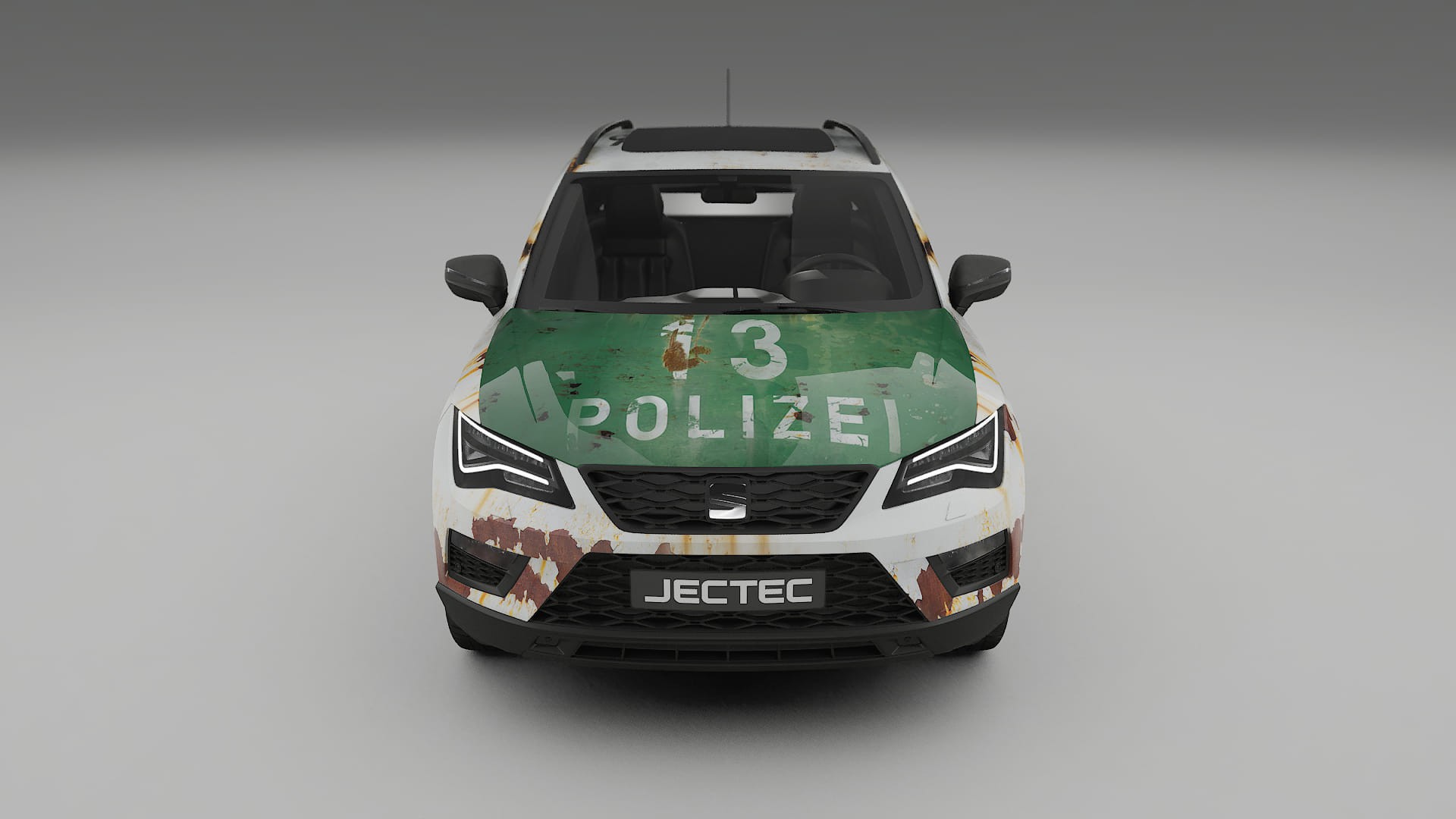 Seat Ateca KH7 COBRA 11 – Tervezett Wrap PPF készlet nyomtatható poliuretán fóliából