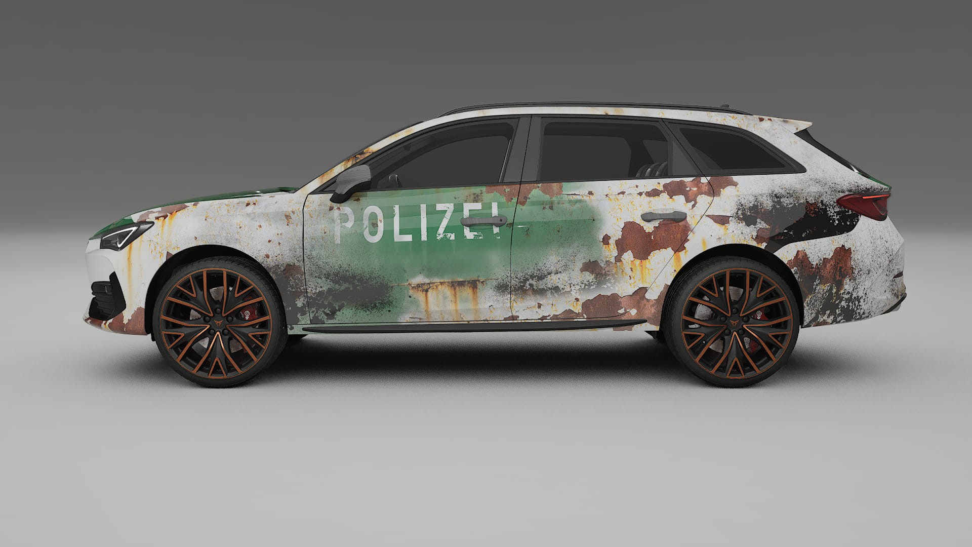Seat Leon Cupra KL COBRA 11 – Tervezett Wrap PPF készlet nyomtatható poliuretán fóliából