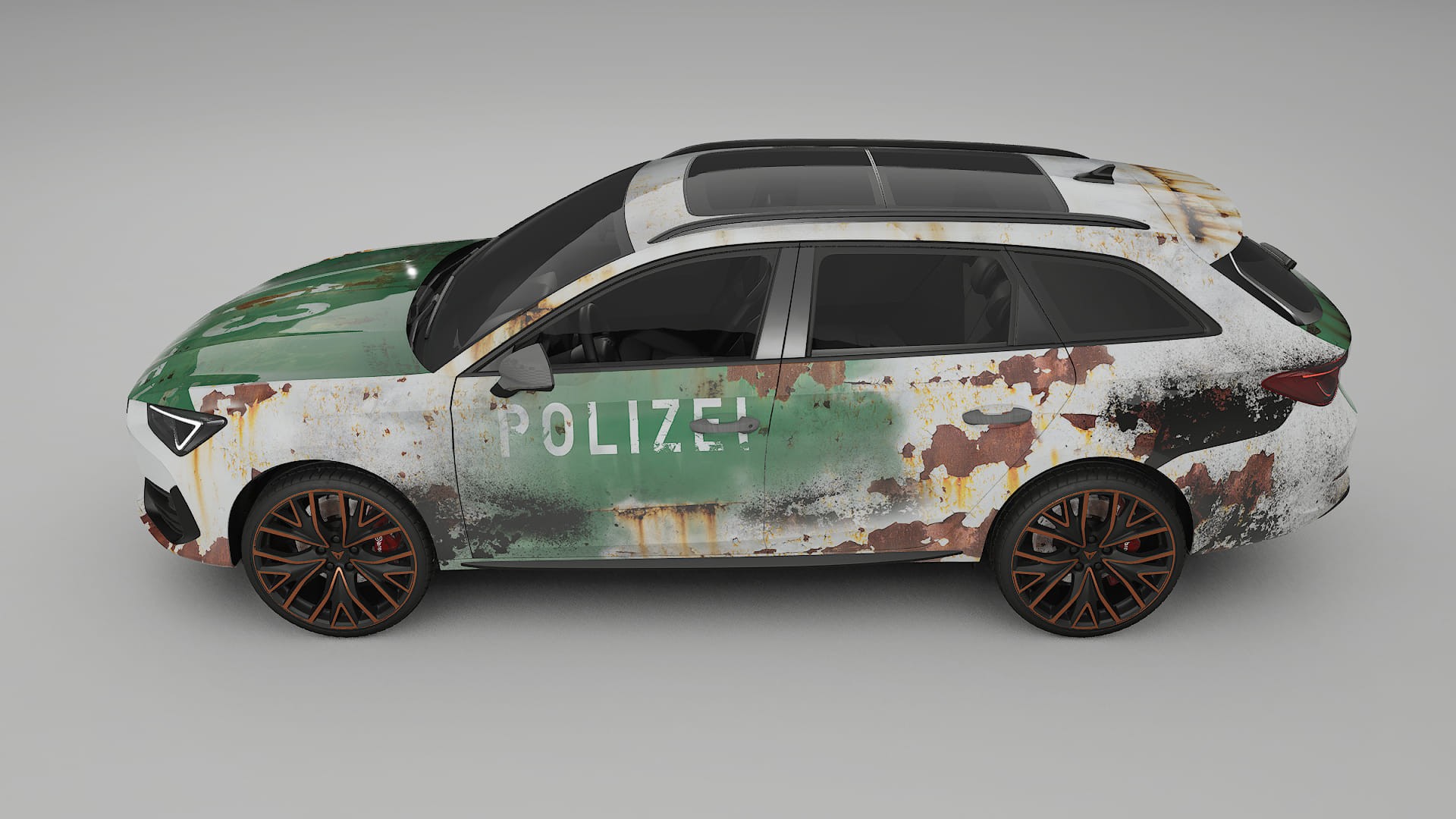 Seat Leon Cupra KL COBRA 11 – Tervezett Wrap PPF készlet nyomtatható poliuretán fóliából
