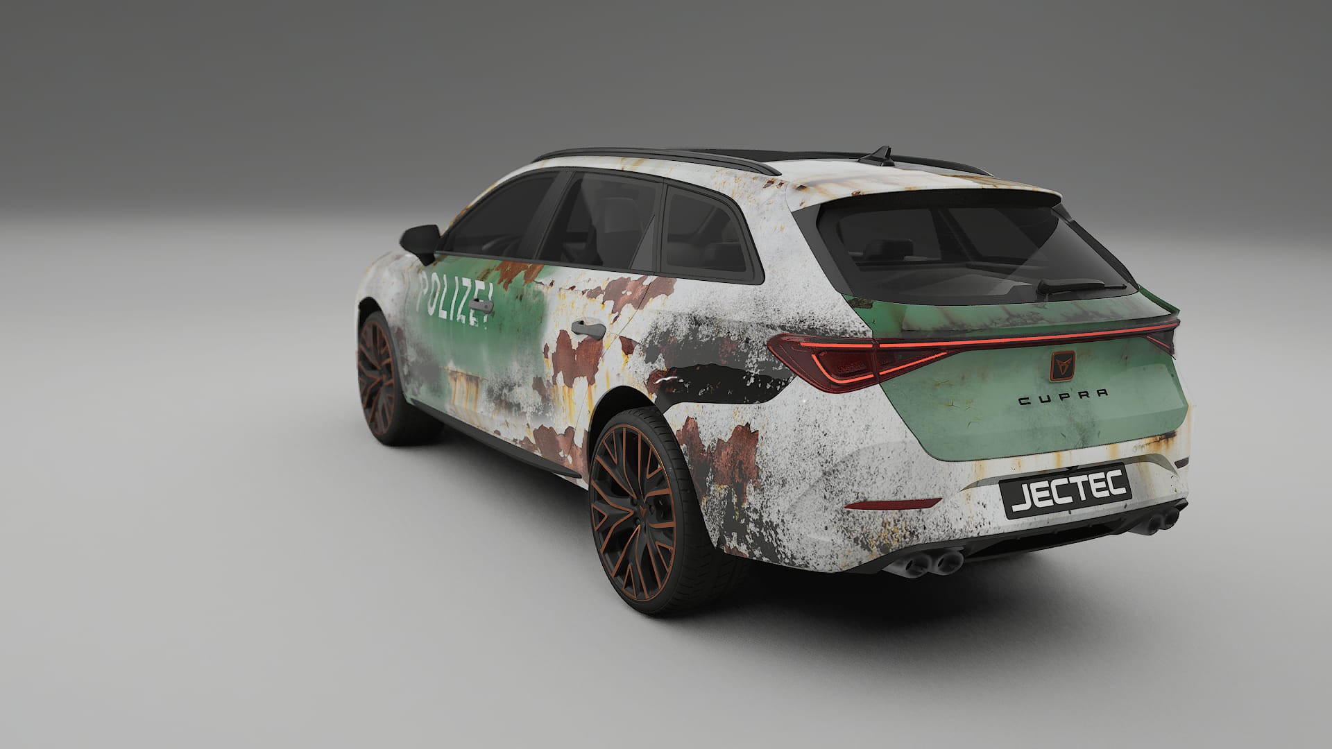 Seat Leon Cupra KL COBRA 11 – Tervezett Wrap PPF készlet nyomtatható poliuretán fóliából
