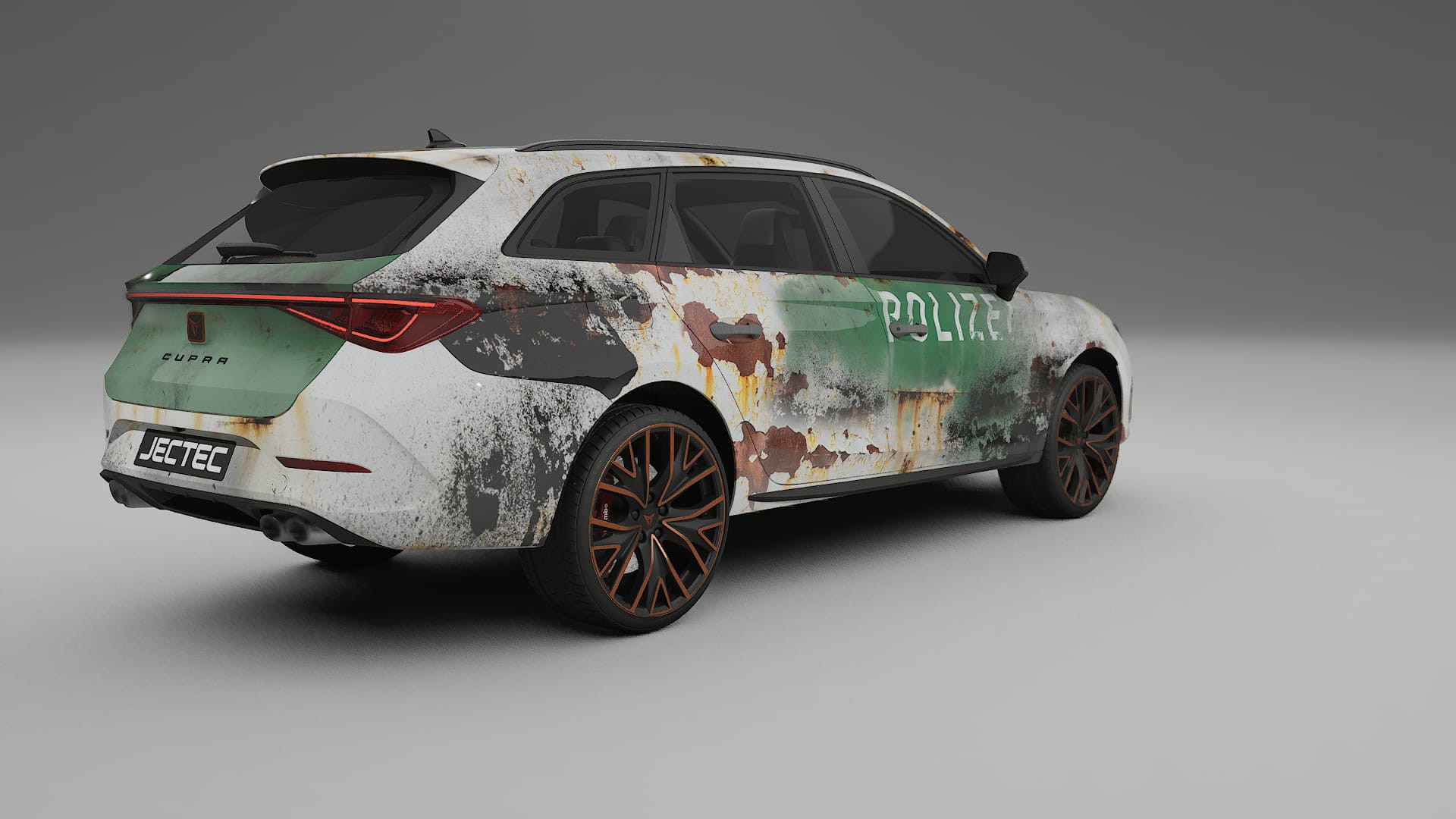 Seat Leon Cupra KL COBRA 11 – Tervezett Wrap PPF készlet nyomtatható poliuretán fóliából