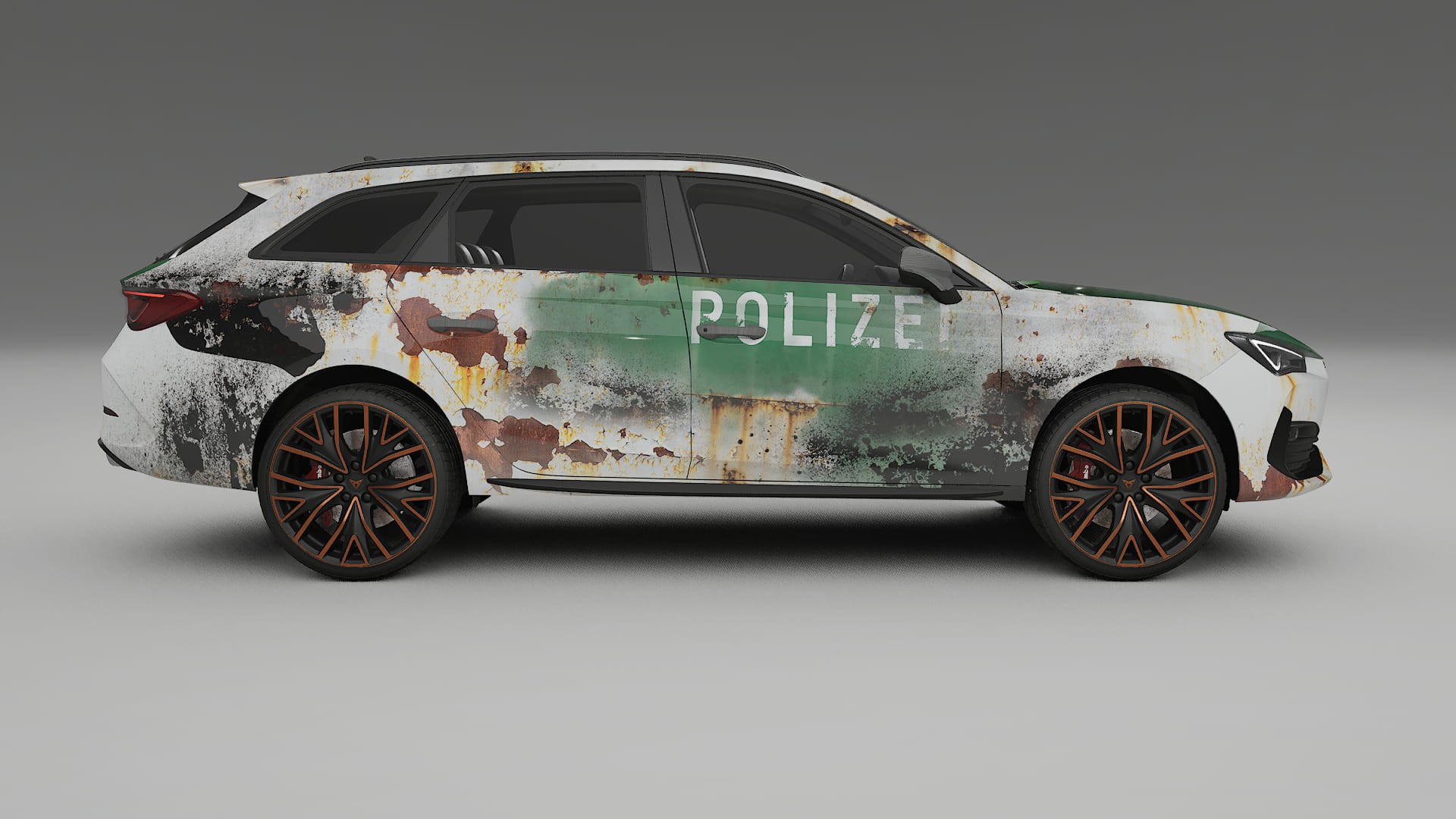 Seat Leon Cupra KL COBRA 11 – Tervezett Wrap PPF készlet nyomtatható poliuretán fóliából