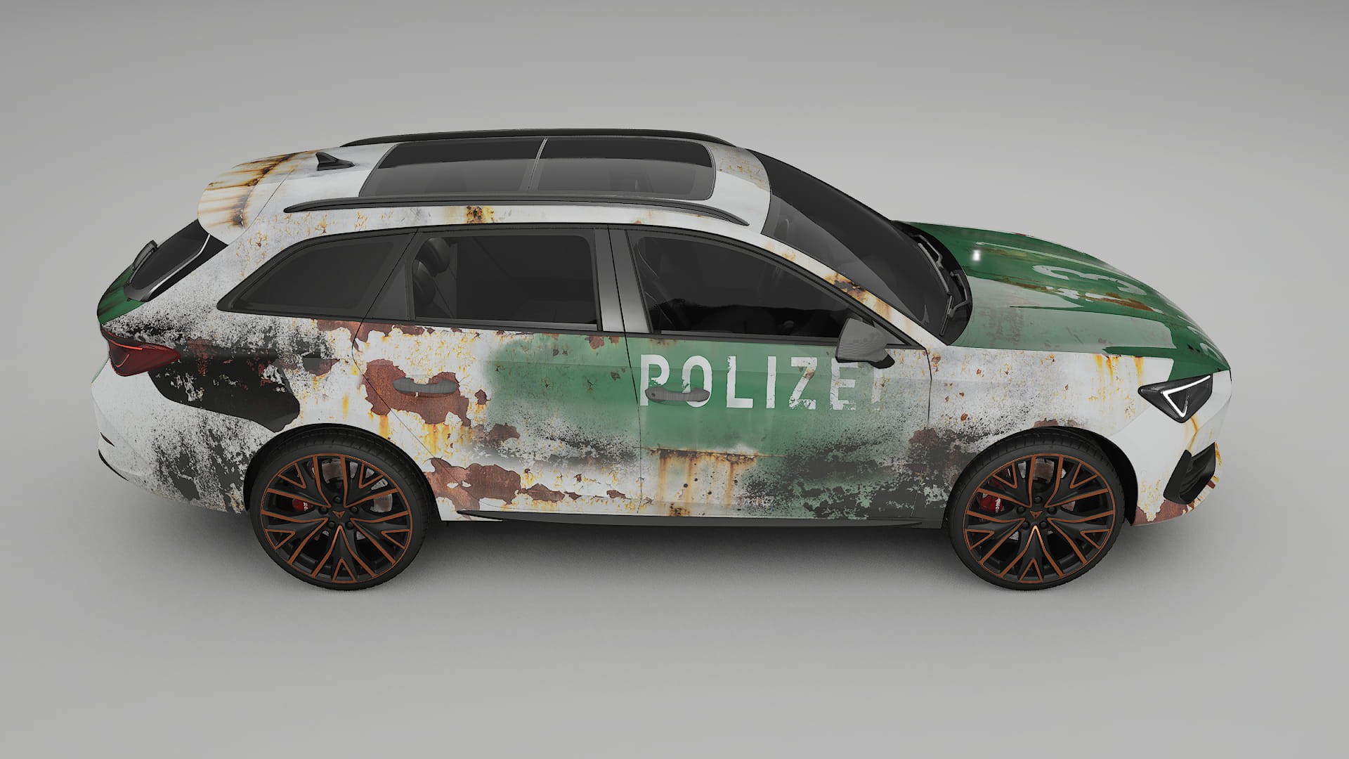 Seat Leon Cupra KL COBRA 11 – Tervezett Wrap PPF készlet nyomtatható poliuretán fóliából