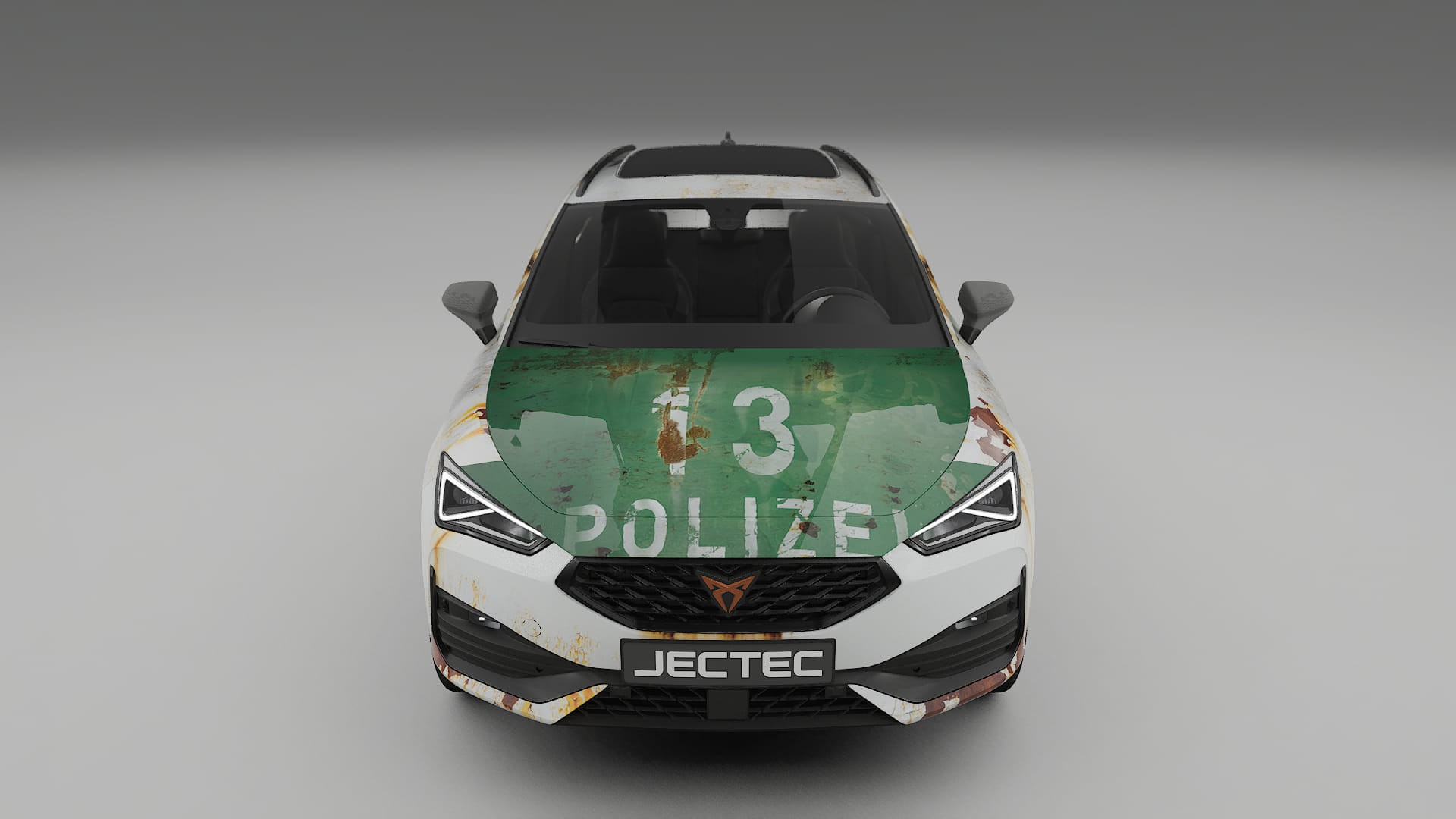 Seat Leon Cupra KL COBRA 11 – Tervezett Wrap PPF készlet nyomtatható poliuretán fóliából