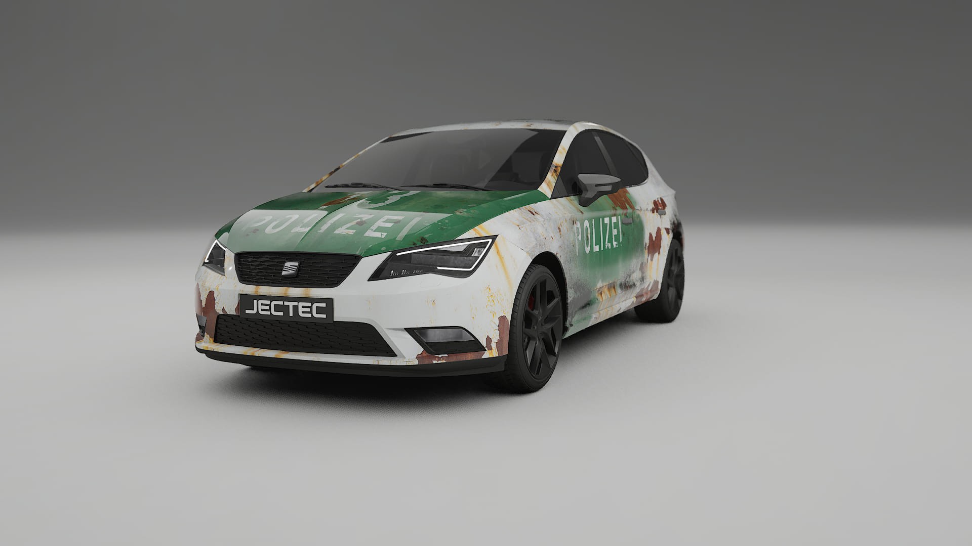 Seat Leon FR 5F COBRA 11 – Tervezett Wrap PPF készlet nyomtatható poliuretán fóliából