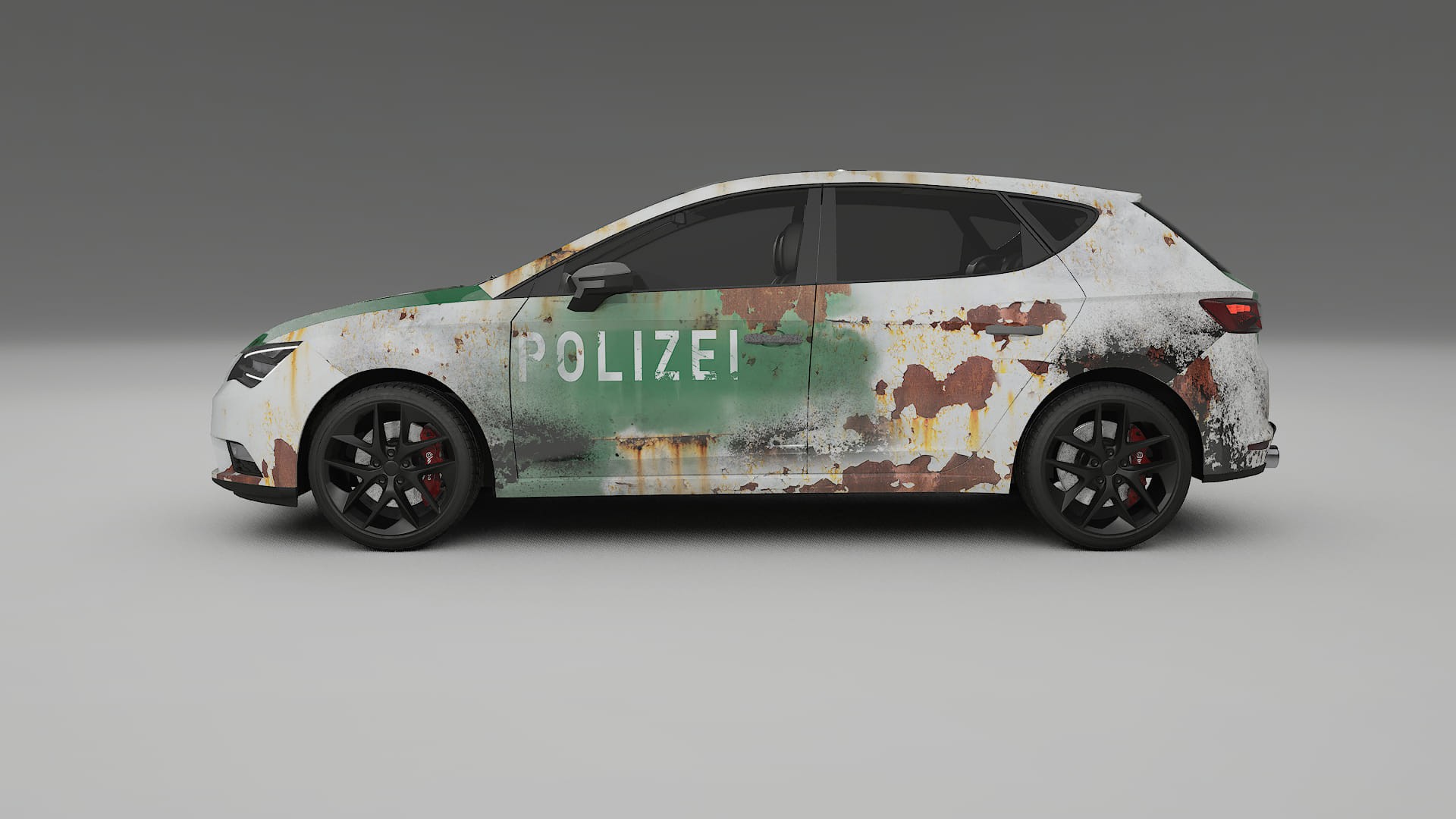 Seat Leon FR 5F COBRA 11 – Tervezett Wrap PPF készlet nyomtatható poliuretán fóliából